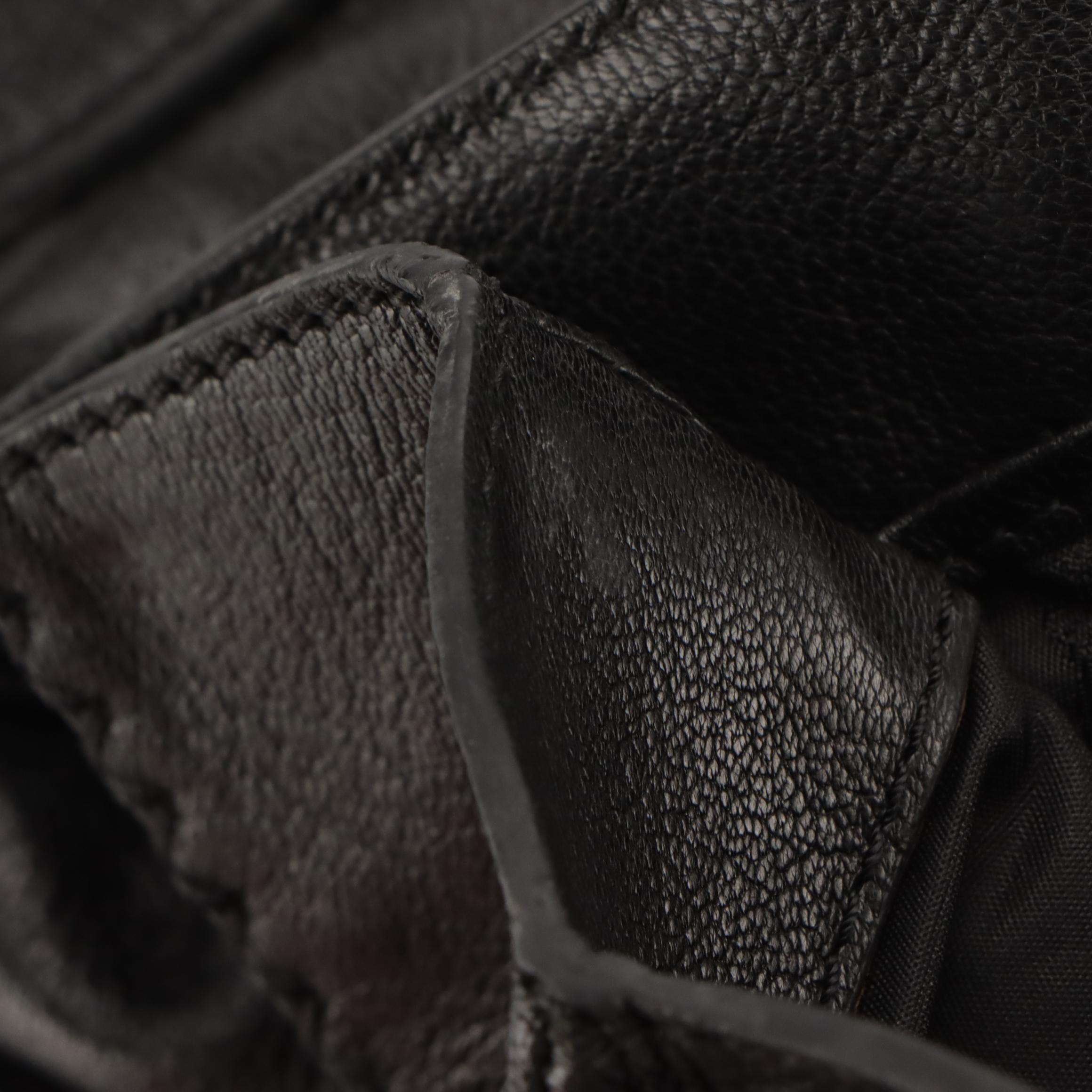 Celine Orlov Black Calfskin Leather Tote