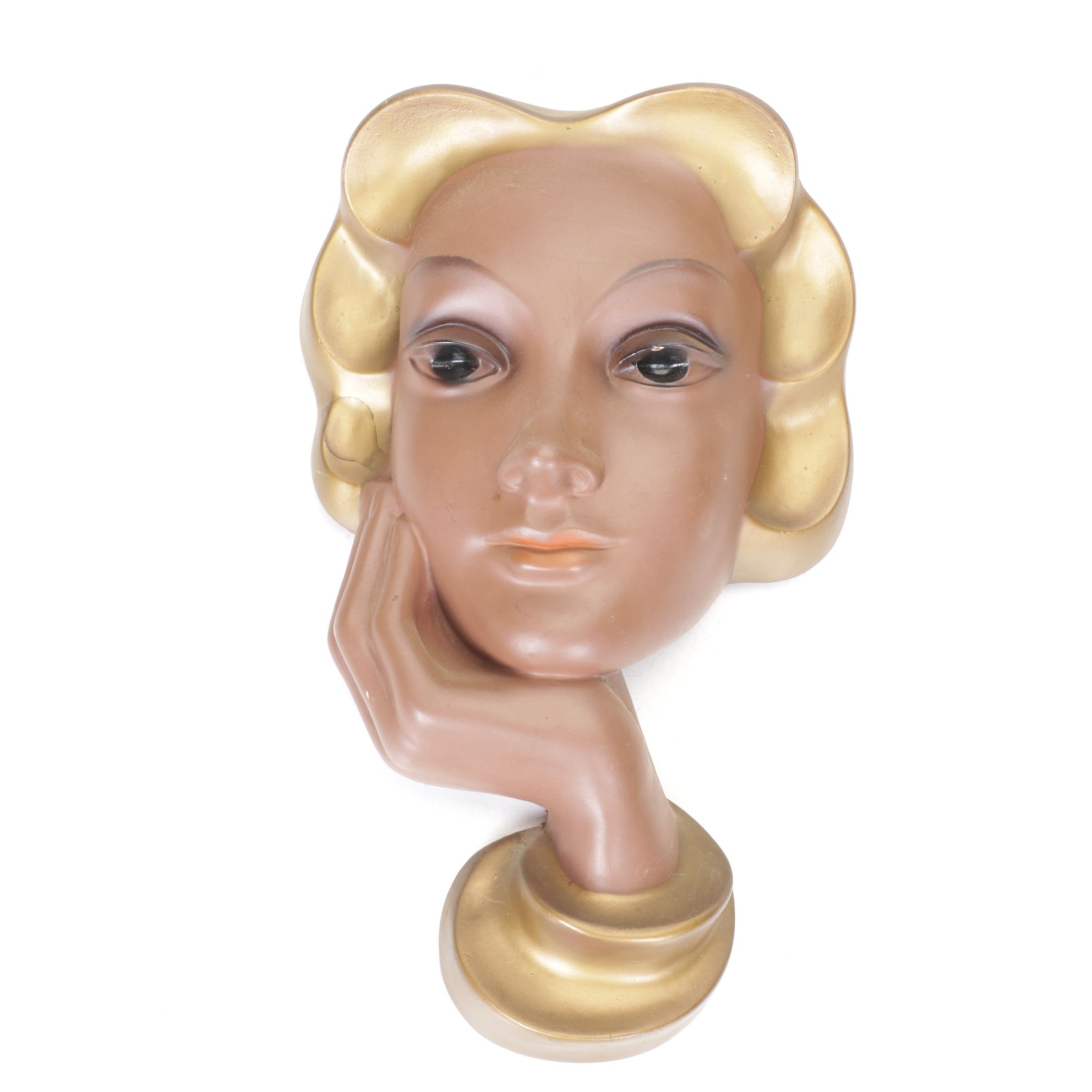 Plaster Portraits of Glamorous Women