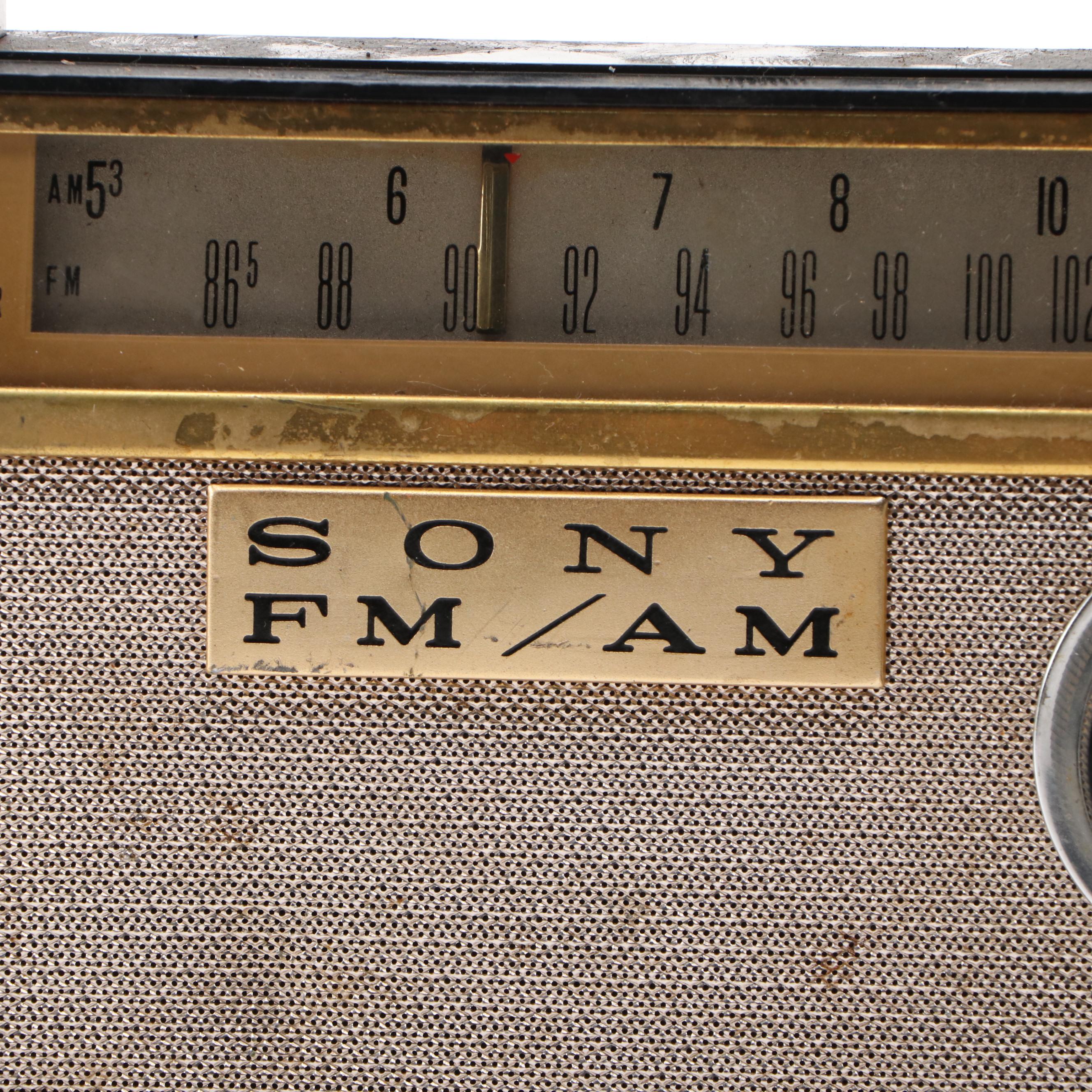 Sony Transistor Radio, Late 20th Century