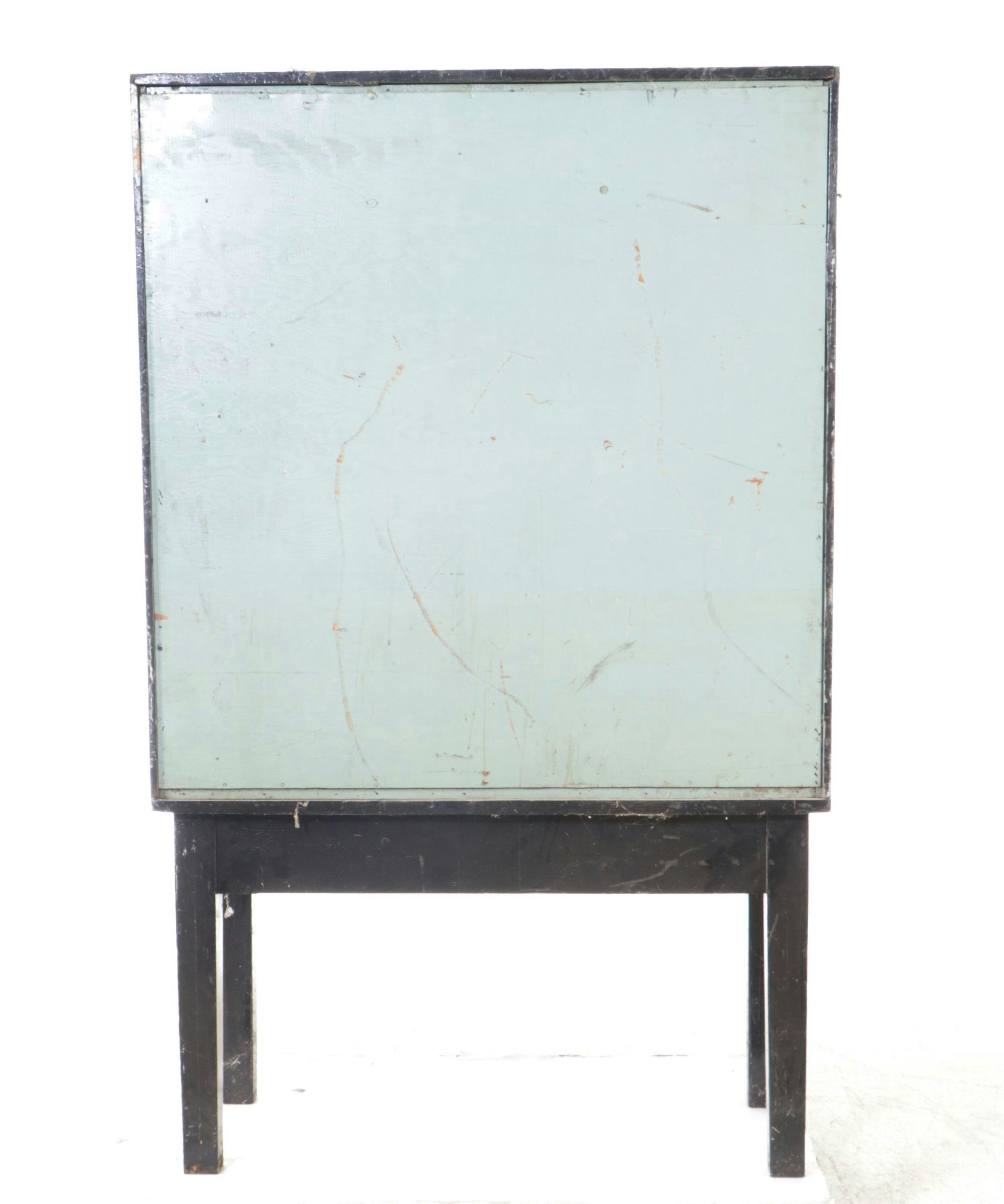 Wood Postal Sorting Cabinet, 20th Century