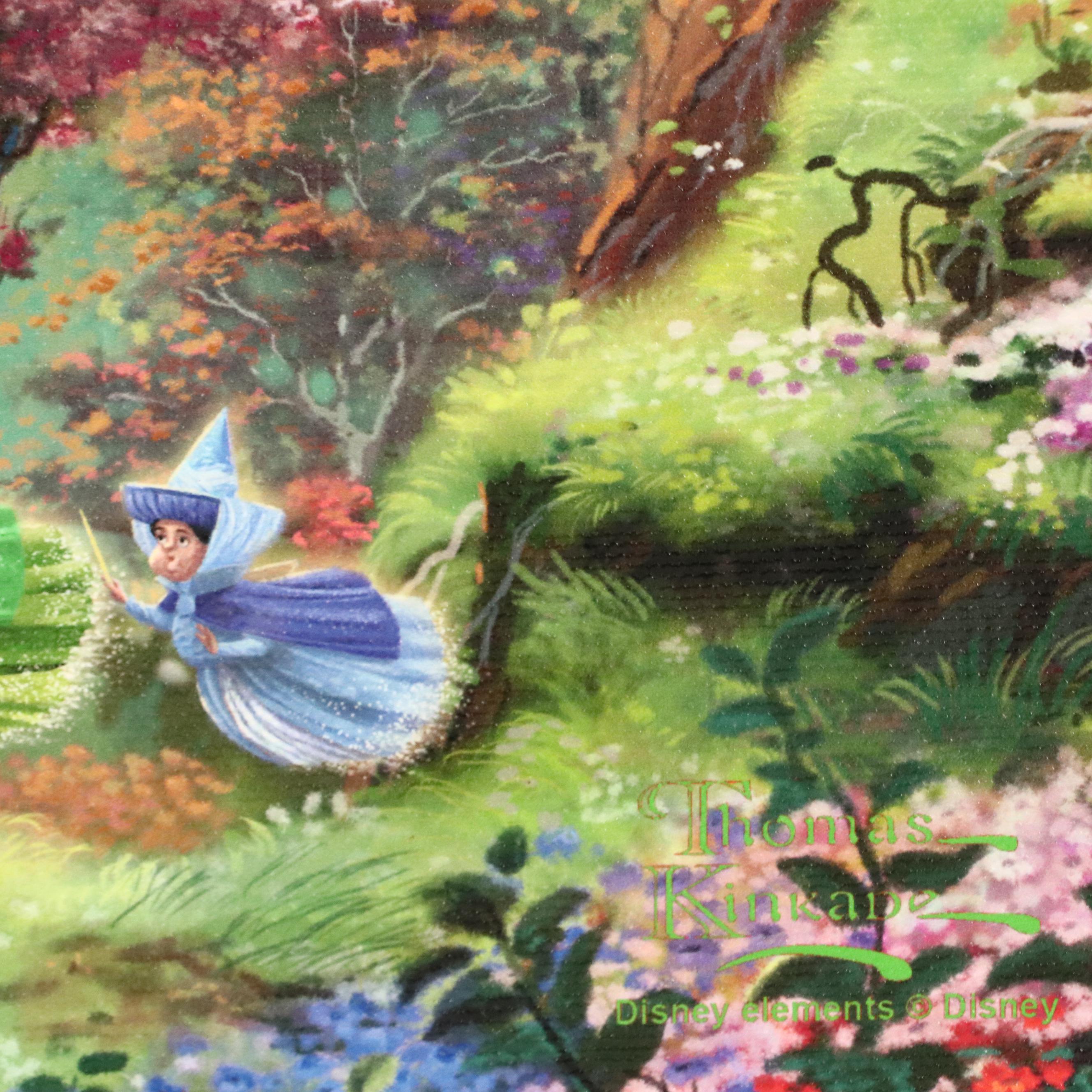 Thomas Kinkade Company and Disney Giclées of "Snow White" and "Sleeping Beauty"