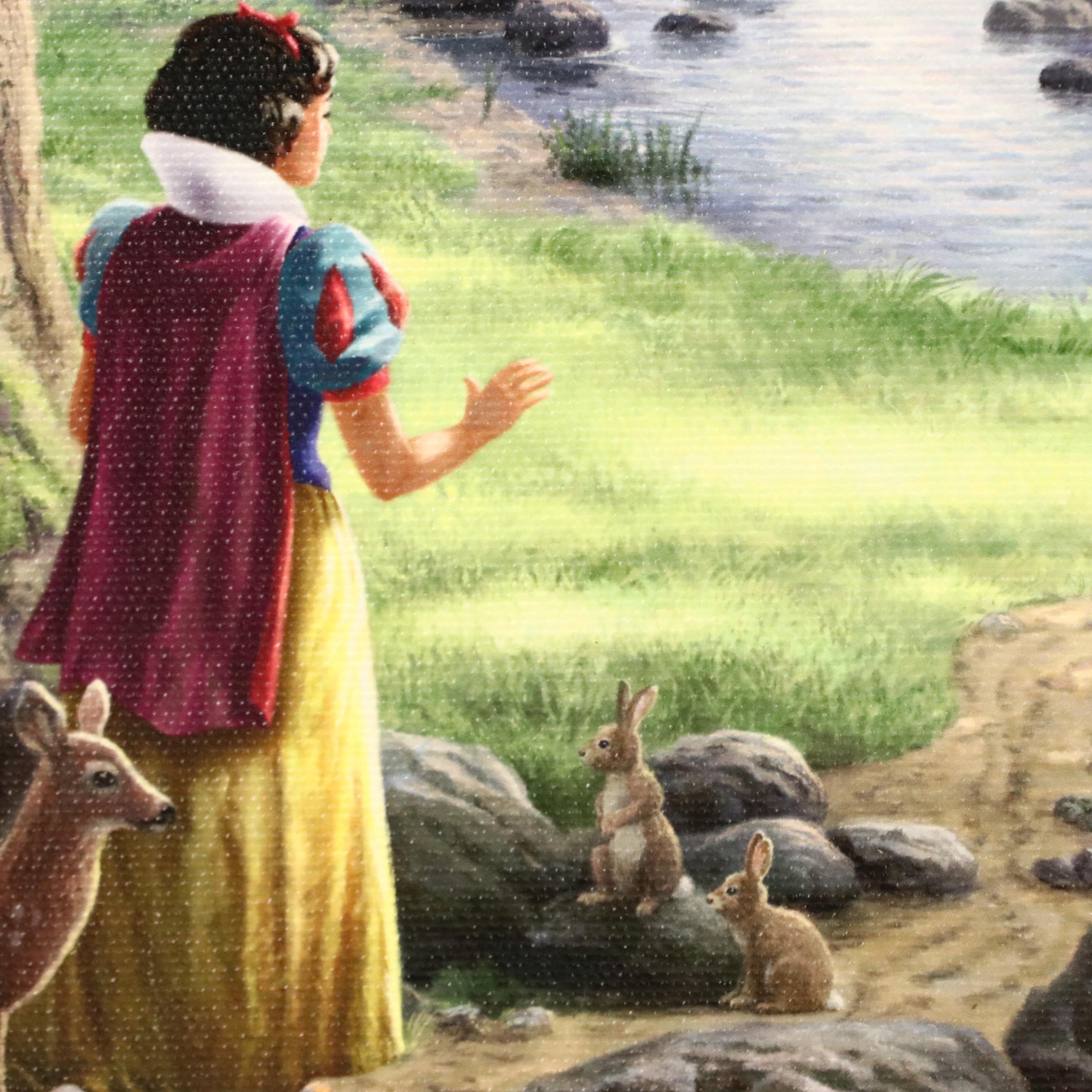 Thomas Kinkade Company and Disney Giclées of "Snow White" and "Sleeping Beauty"