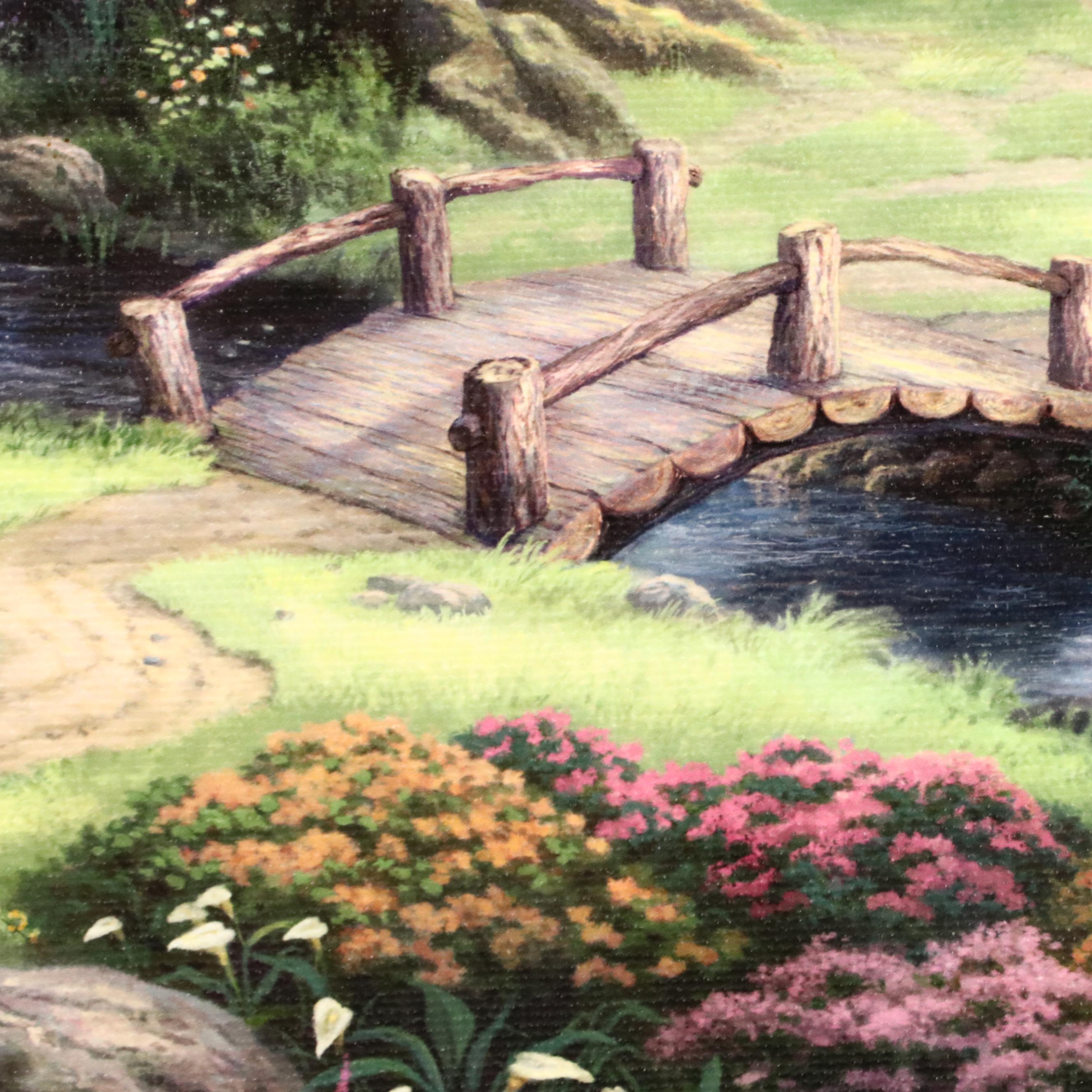 Thomas Kinkade Company and Disney Giclées of "Snow White" and "Sleeping Beauty"