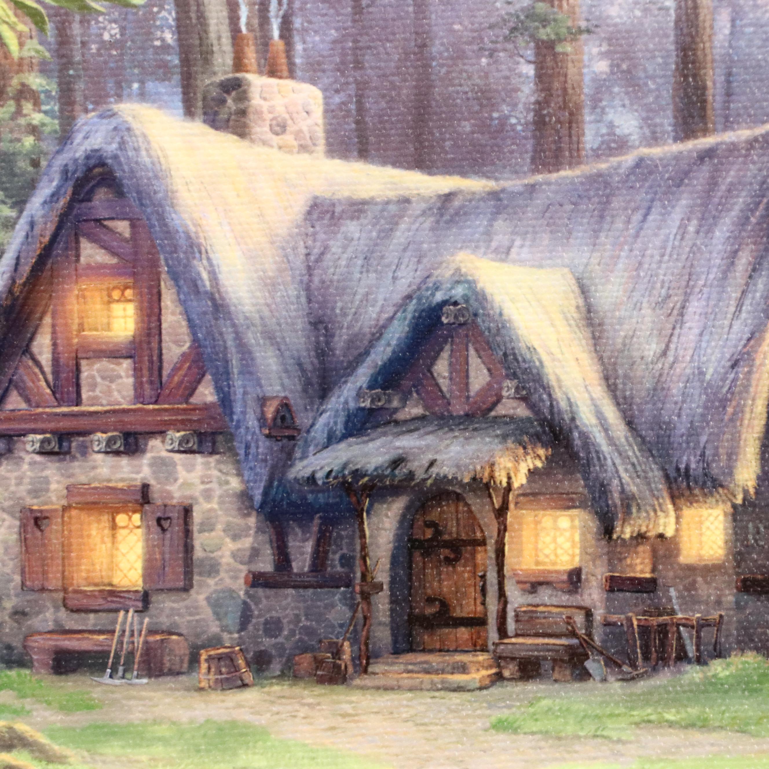 Thomas Kinkade Company and Disney Giclées of "Snow White" and "Sleeping Beauty"