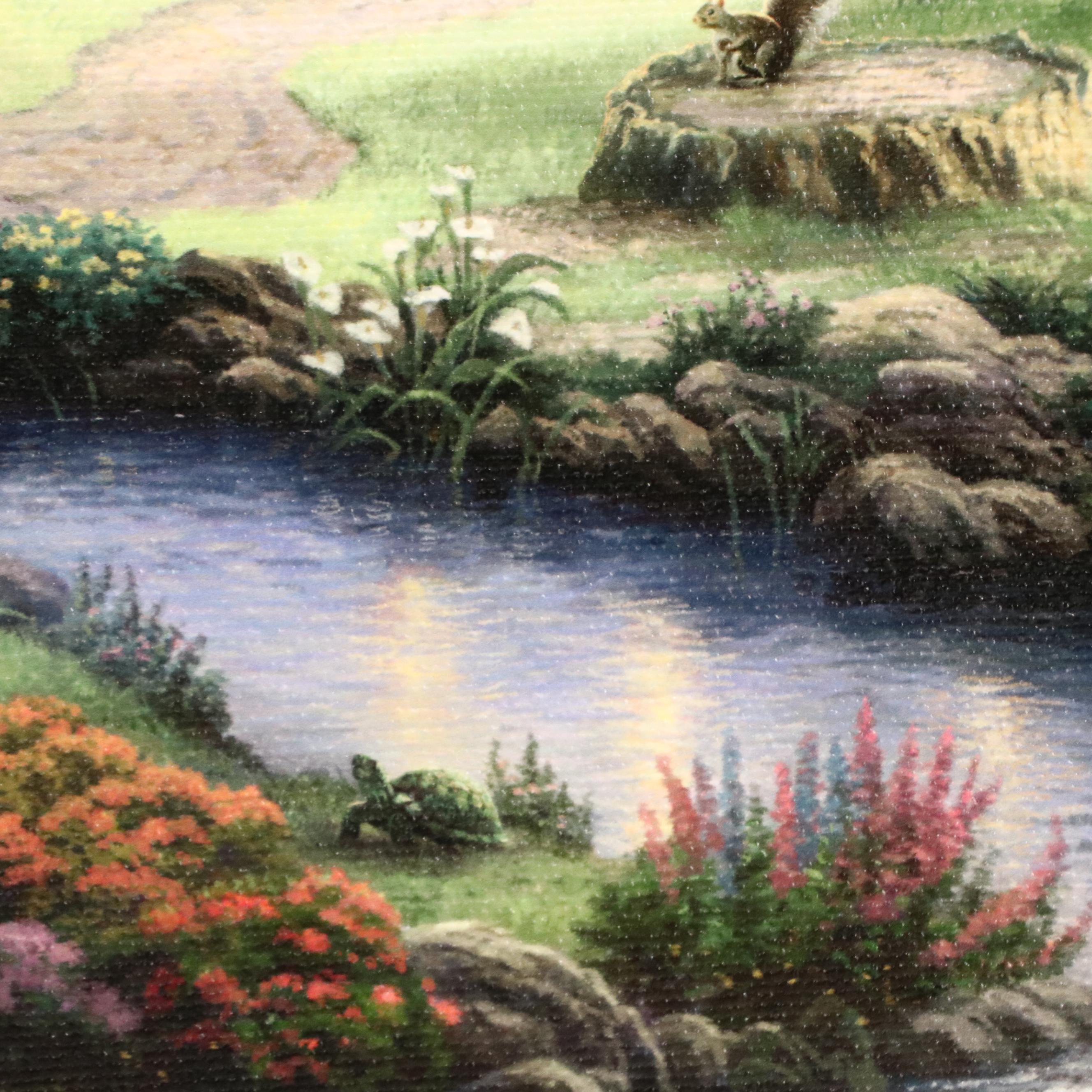 Thomas Kinkade Company and Disney Giclées of "Snow White" and "Sleeping Beauty"