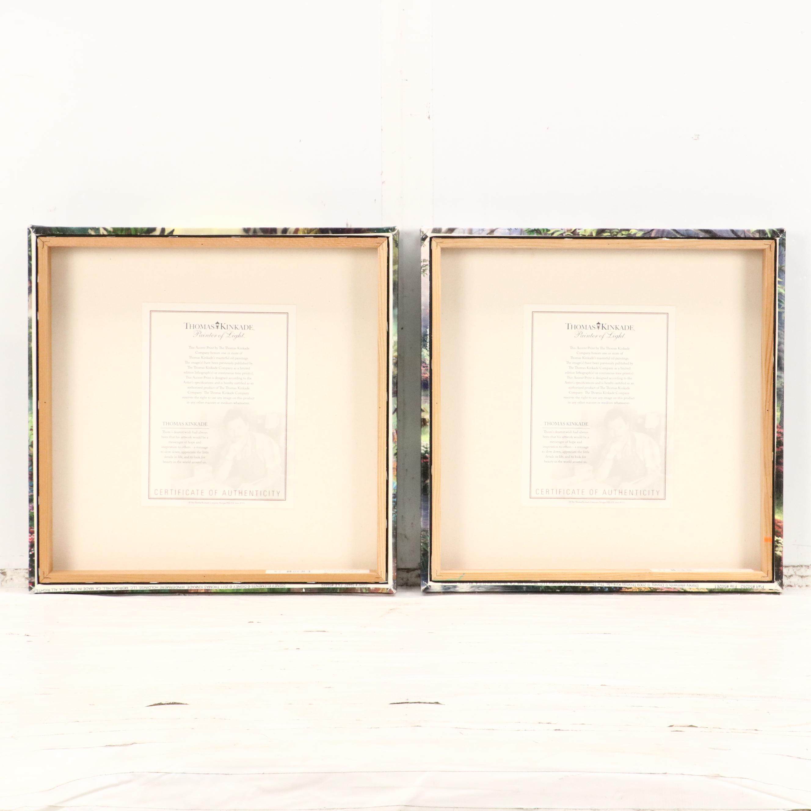 Thomas Kinkade Company and Disney Giclées of "Snow White" and "Sleeping Beauty"