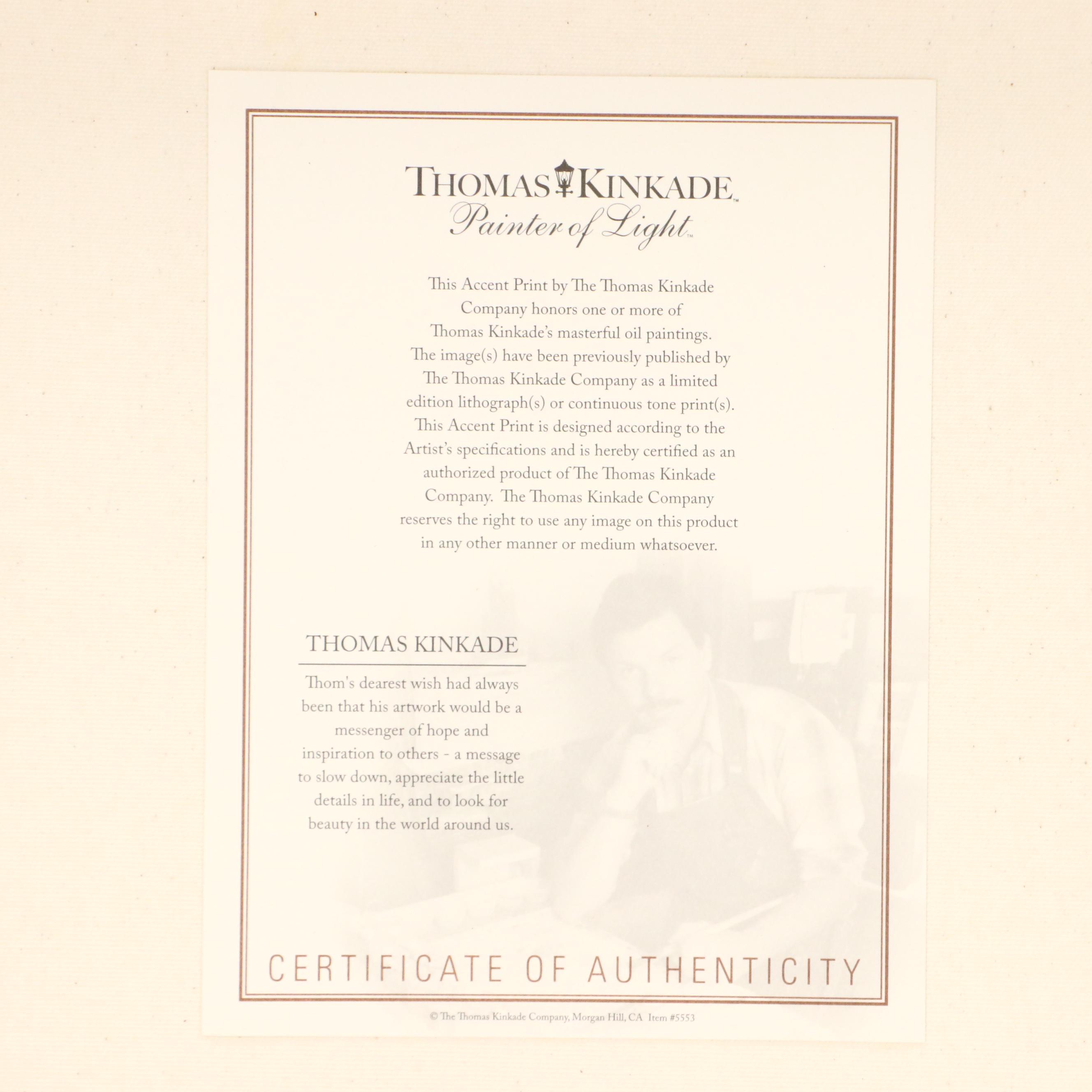 Thomas Kinkade Company and Disney Giclées of "Snow White" and "Sleeping Beauty"