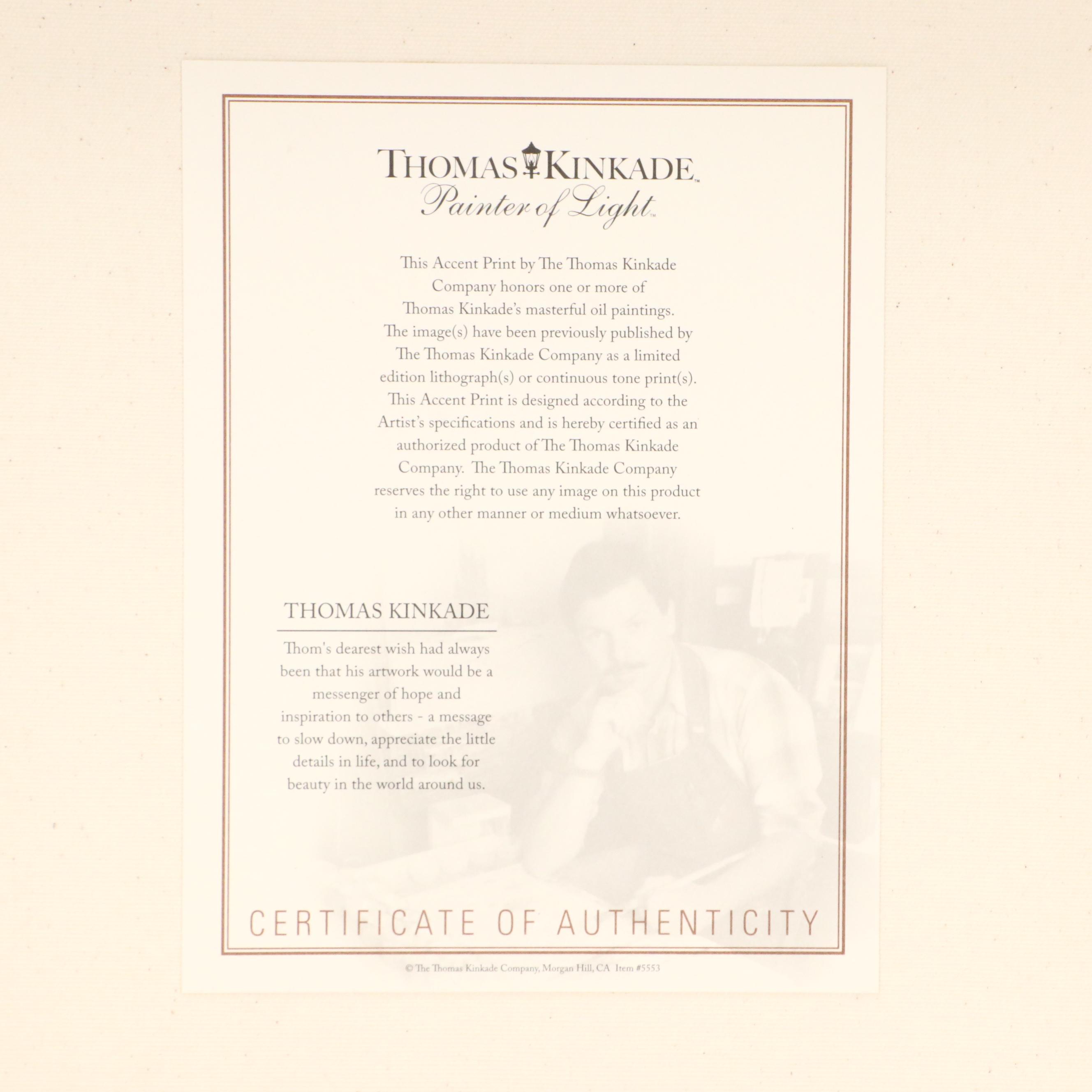 Thomas Kinkade Company and Disney Giclées of "Snow White" and "Sleeping Beauty"