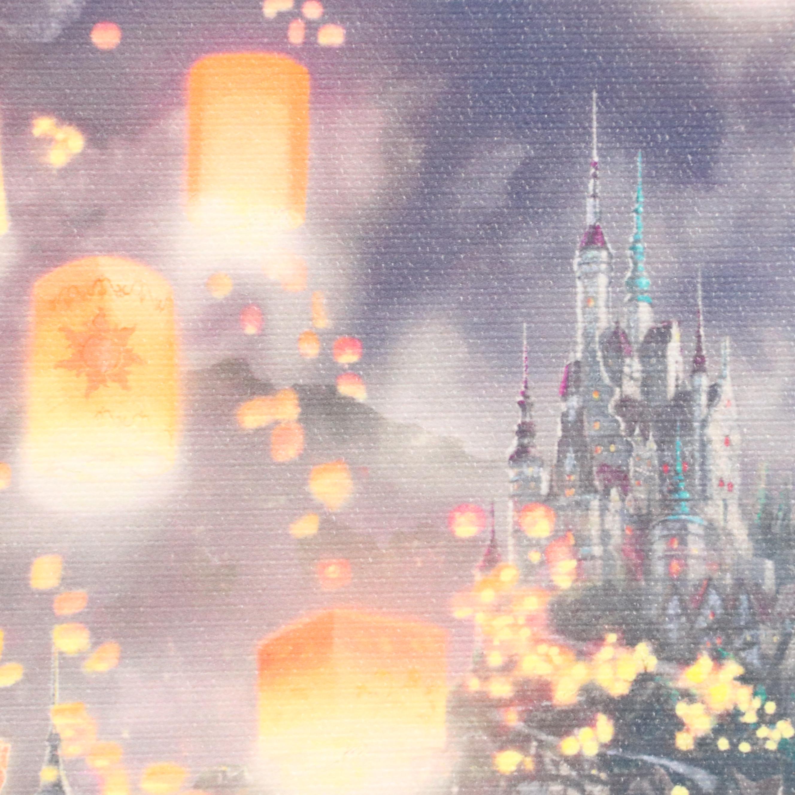 Thomas Kinkade Company and Disney Giclées of "The Little Mermaid" and "Tangled"