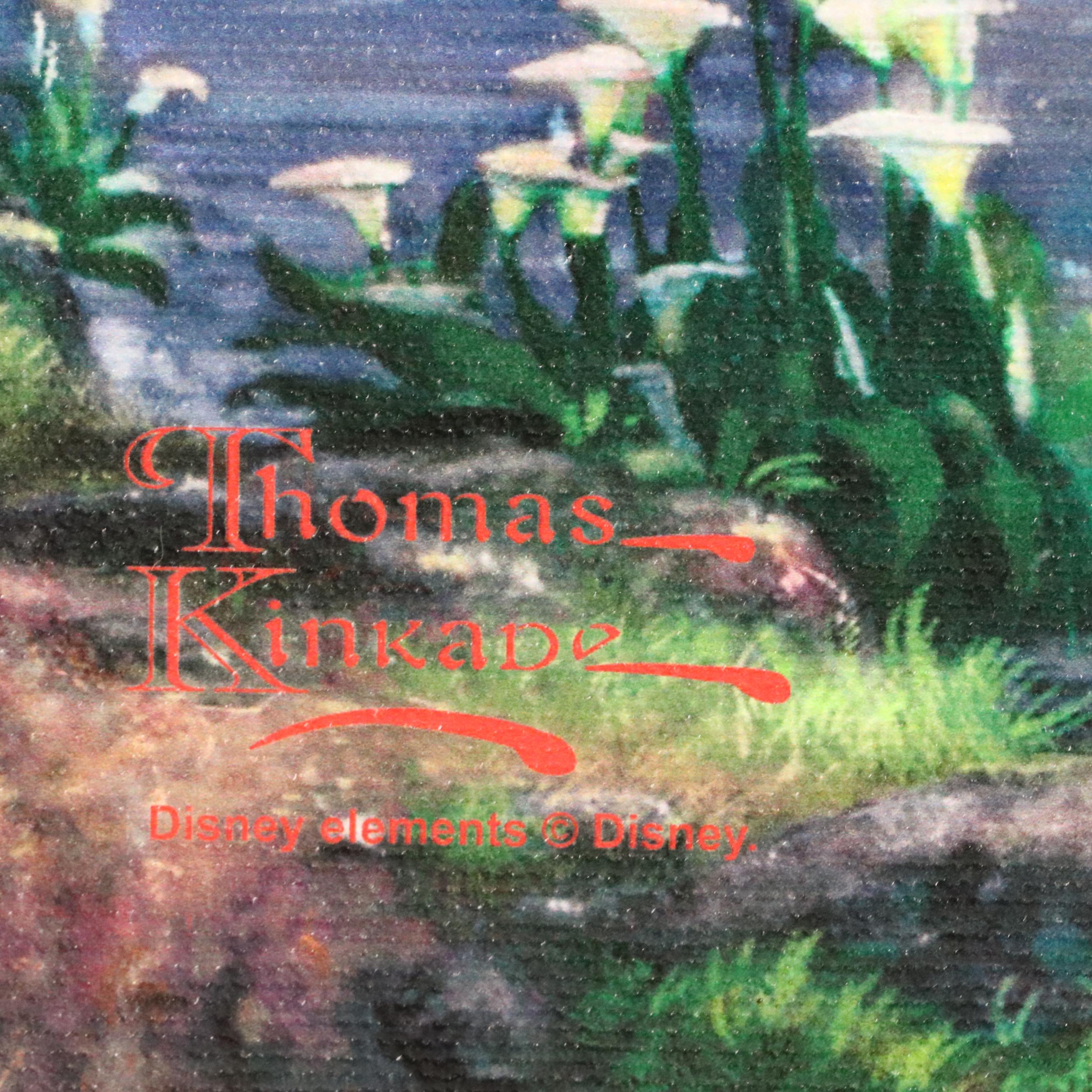 Thomas Kinkade Company and Disney Giclées of "The Little Mermaid" and "Tangled"