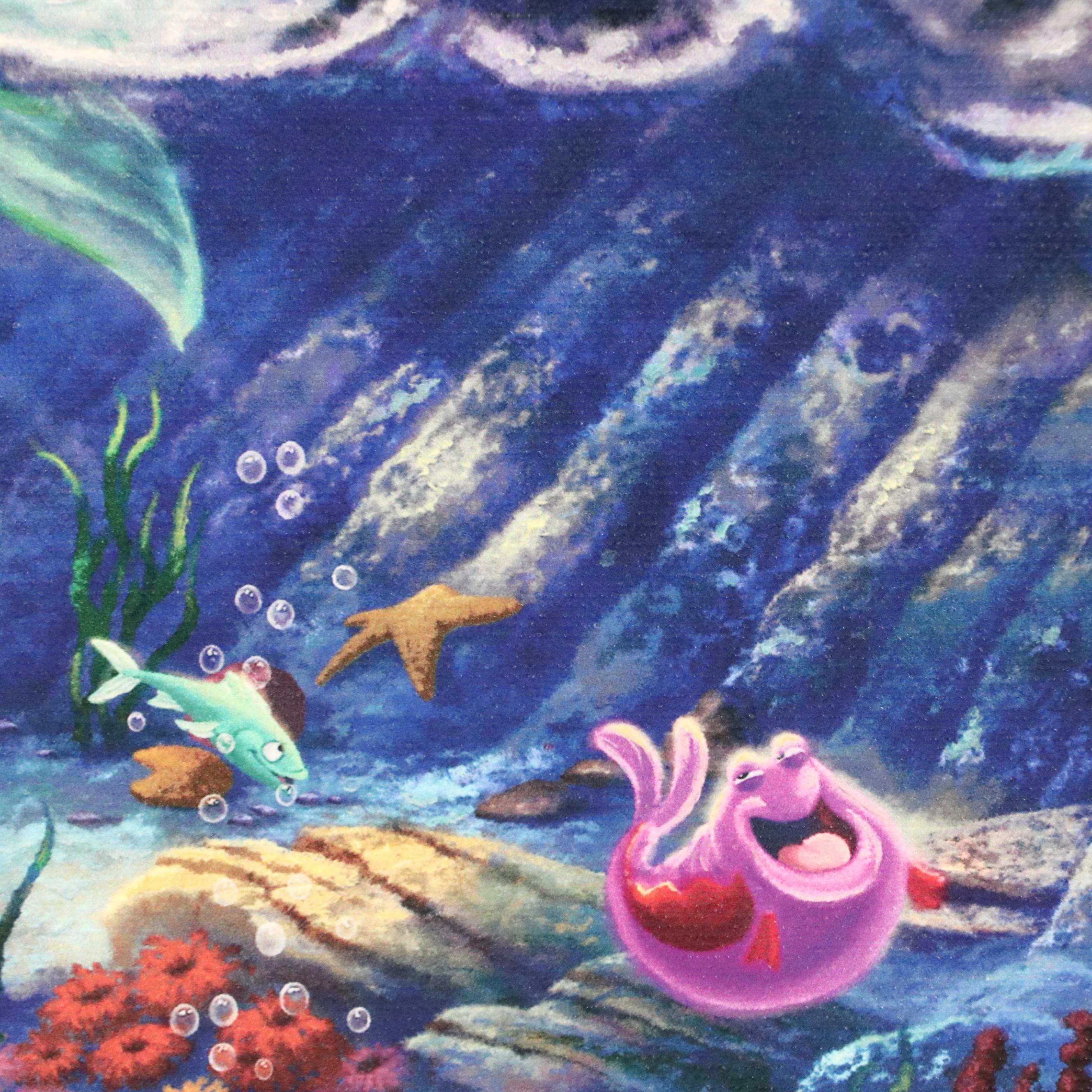 Thomas Kinkade Company and Disney Giclées of "The Little Mermaid" and "Tangled"