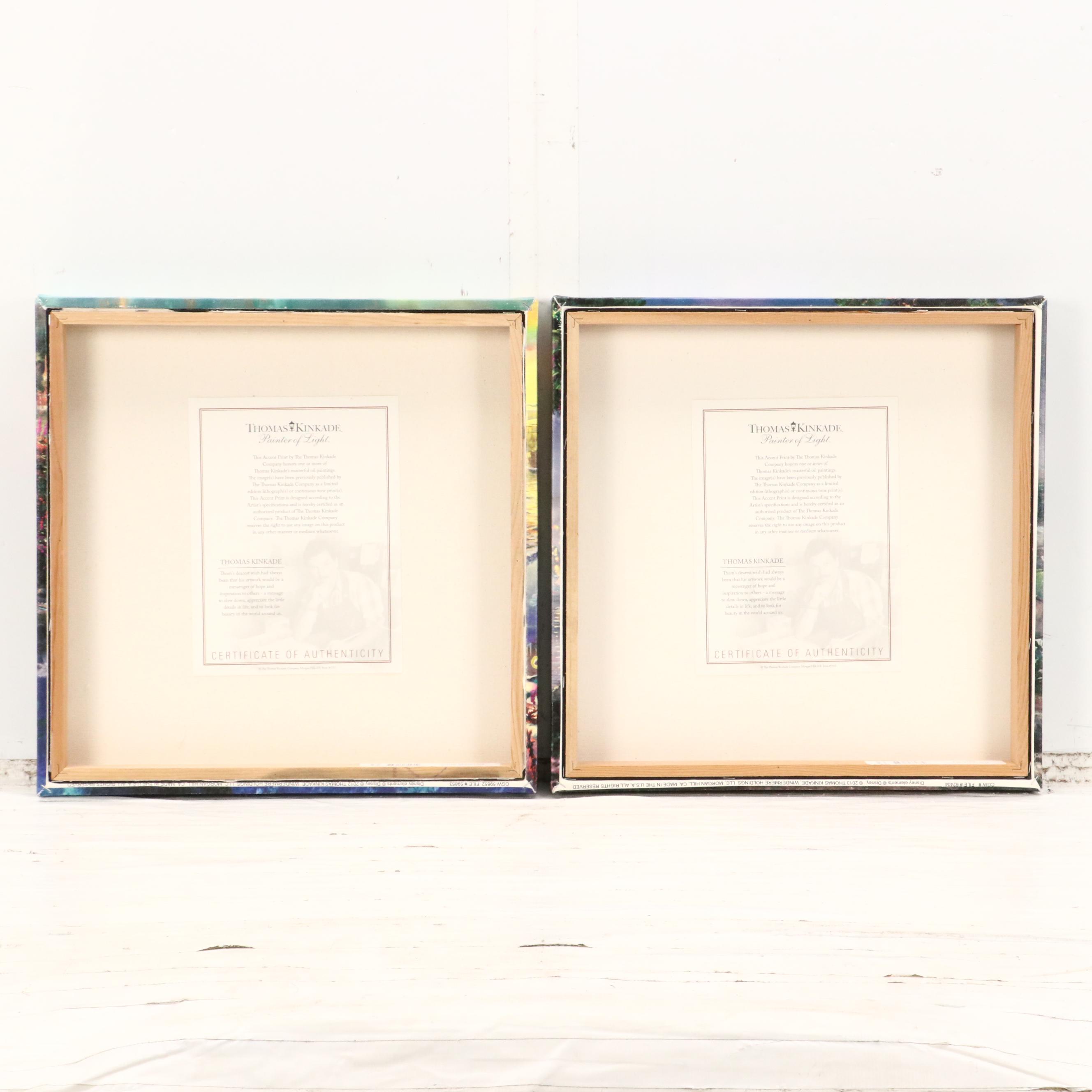 Thomas Kinkade Company and Disney Giclées of "The Little Mermaid" and "Tangled"