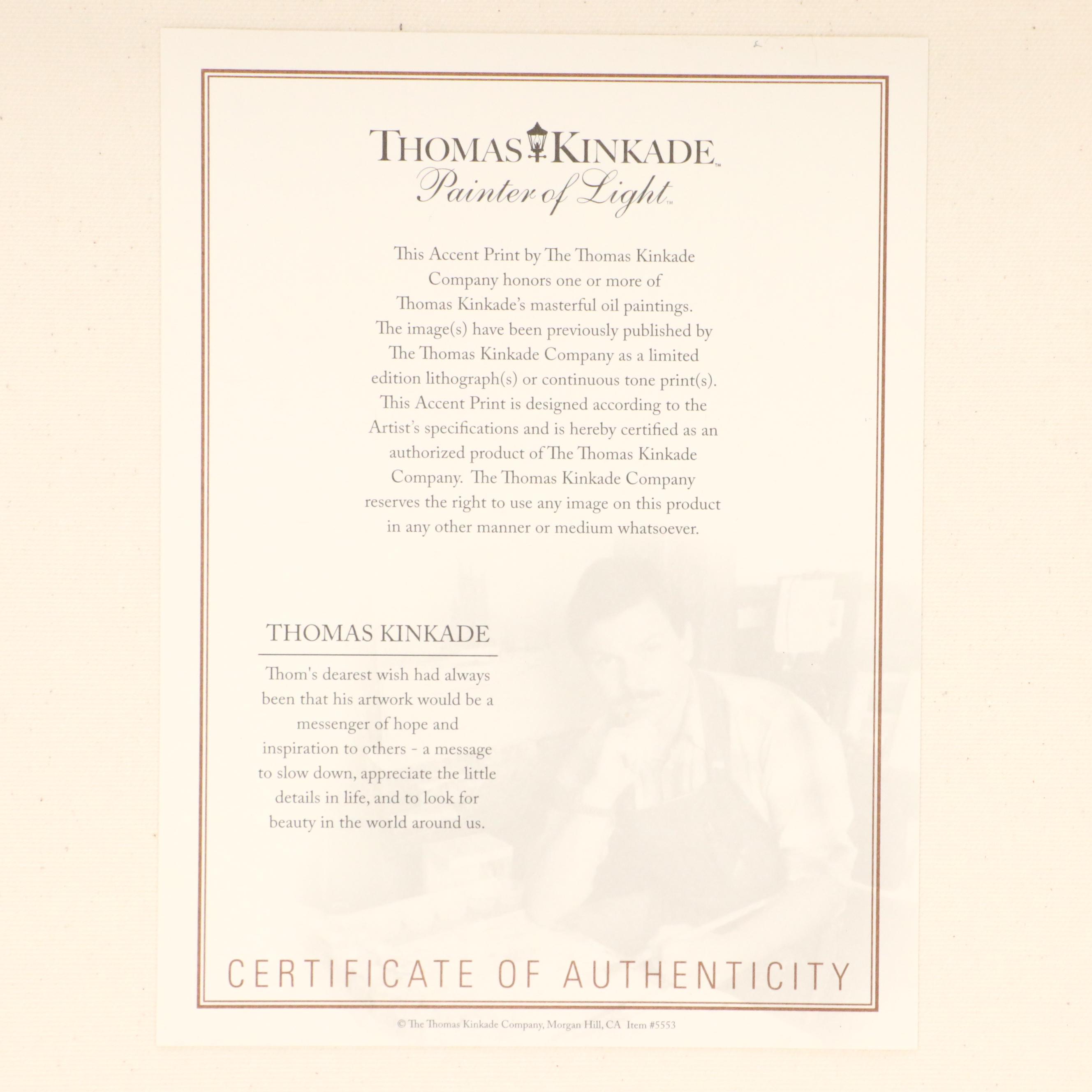 Thomas Kinkade Company and Disney Giclées of "The Little Mermaid" and "Tangled"