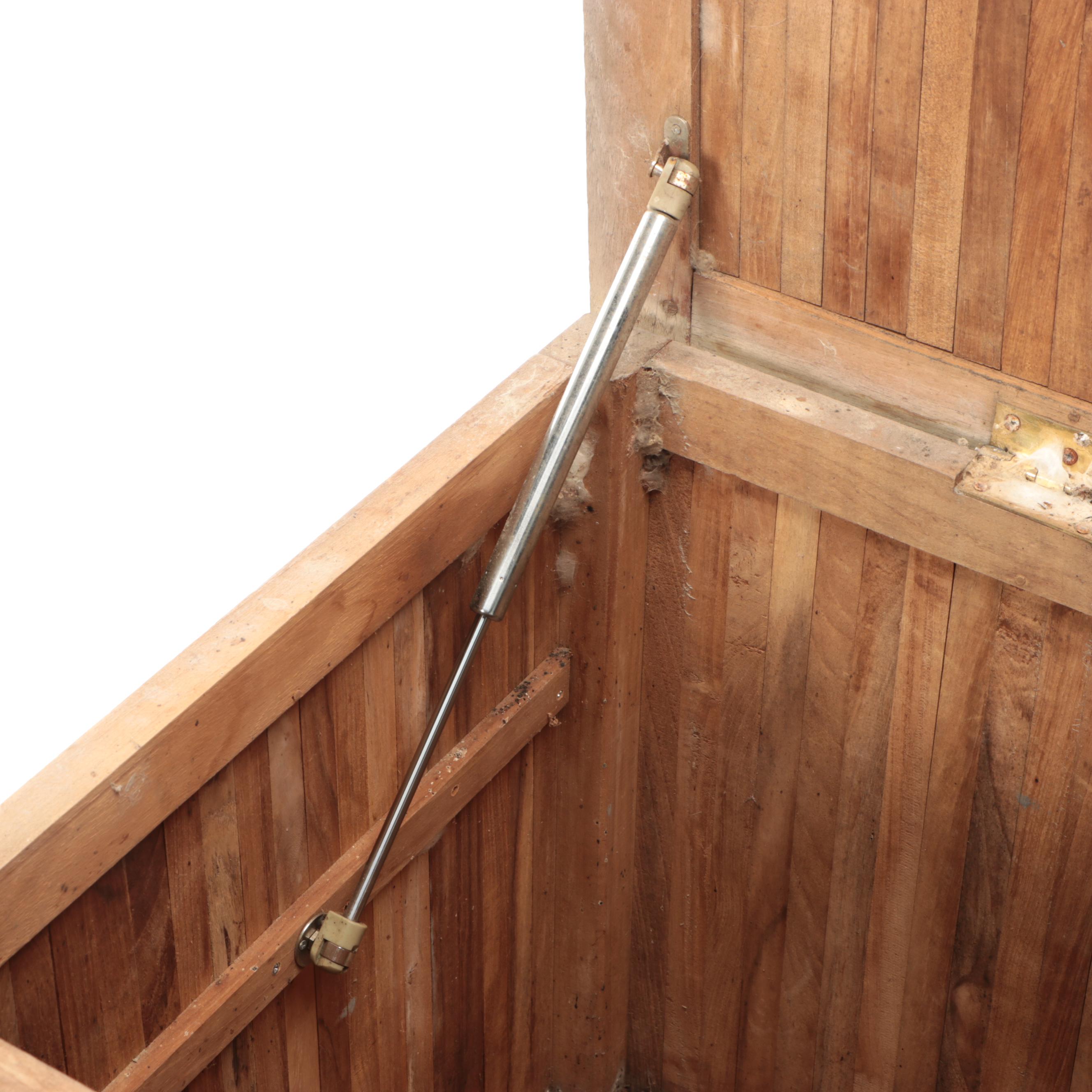 Terrace Accents Teak Patio Storage Chest