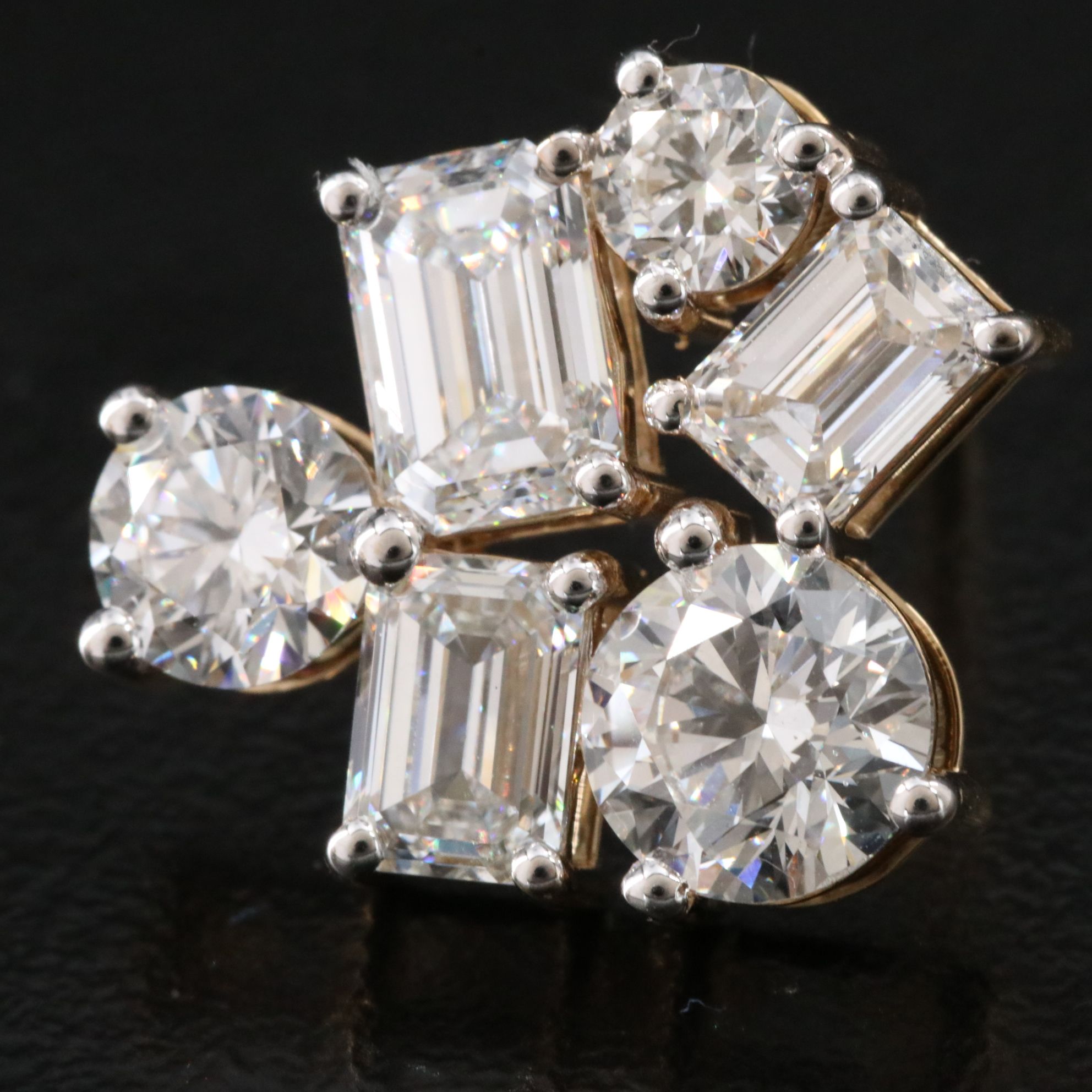 14K 7.20 CTW Lab Grown Diamond Earrings