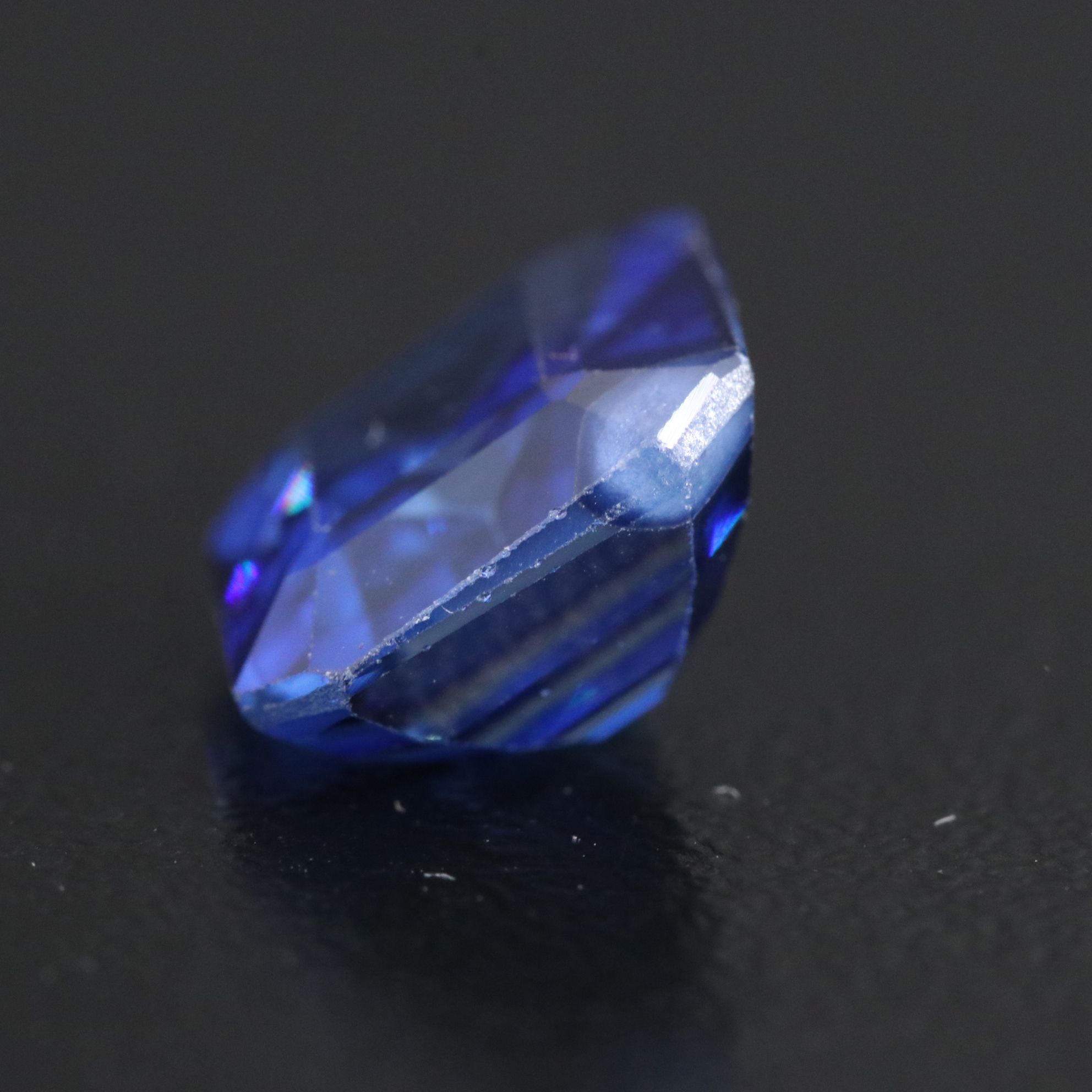 Loose 5.57 CT Lab Grown Sapphire