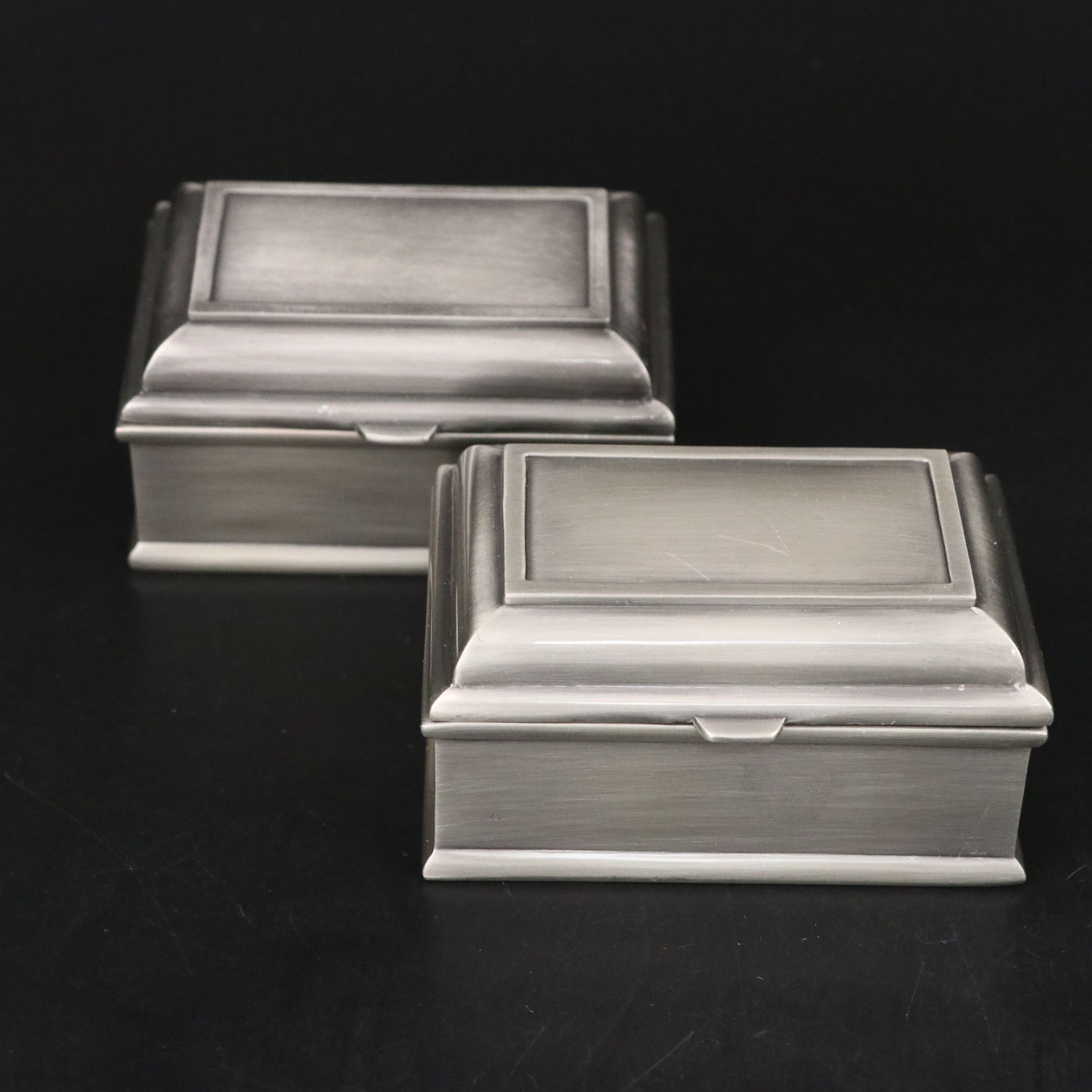 Assorted Metal Jewelry Boxes and Coin Banks