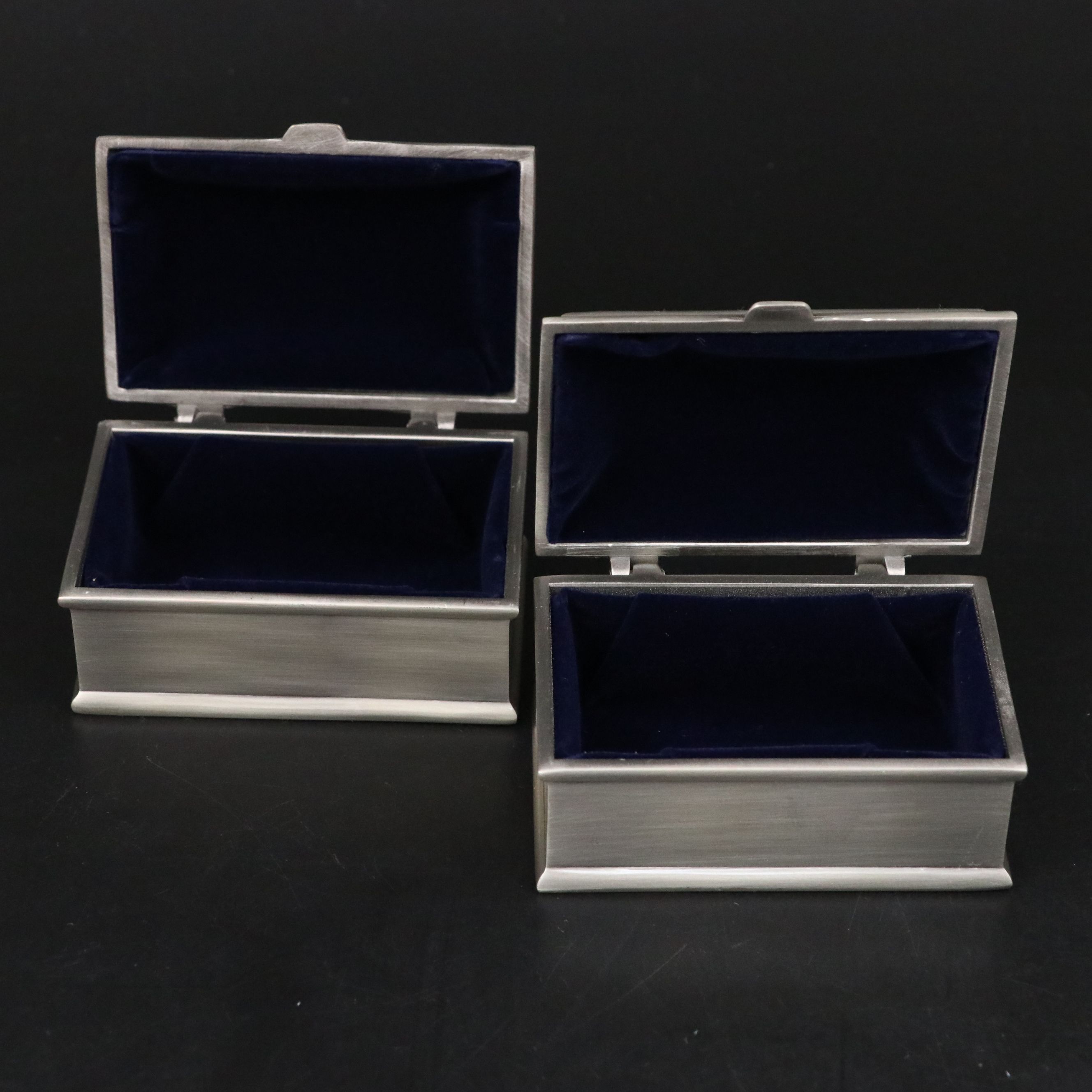 Assorted Metal Jewelry Boxes and Coin Banks