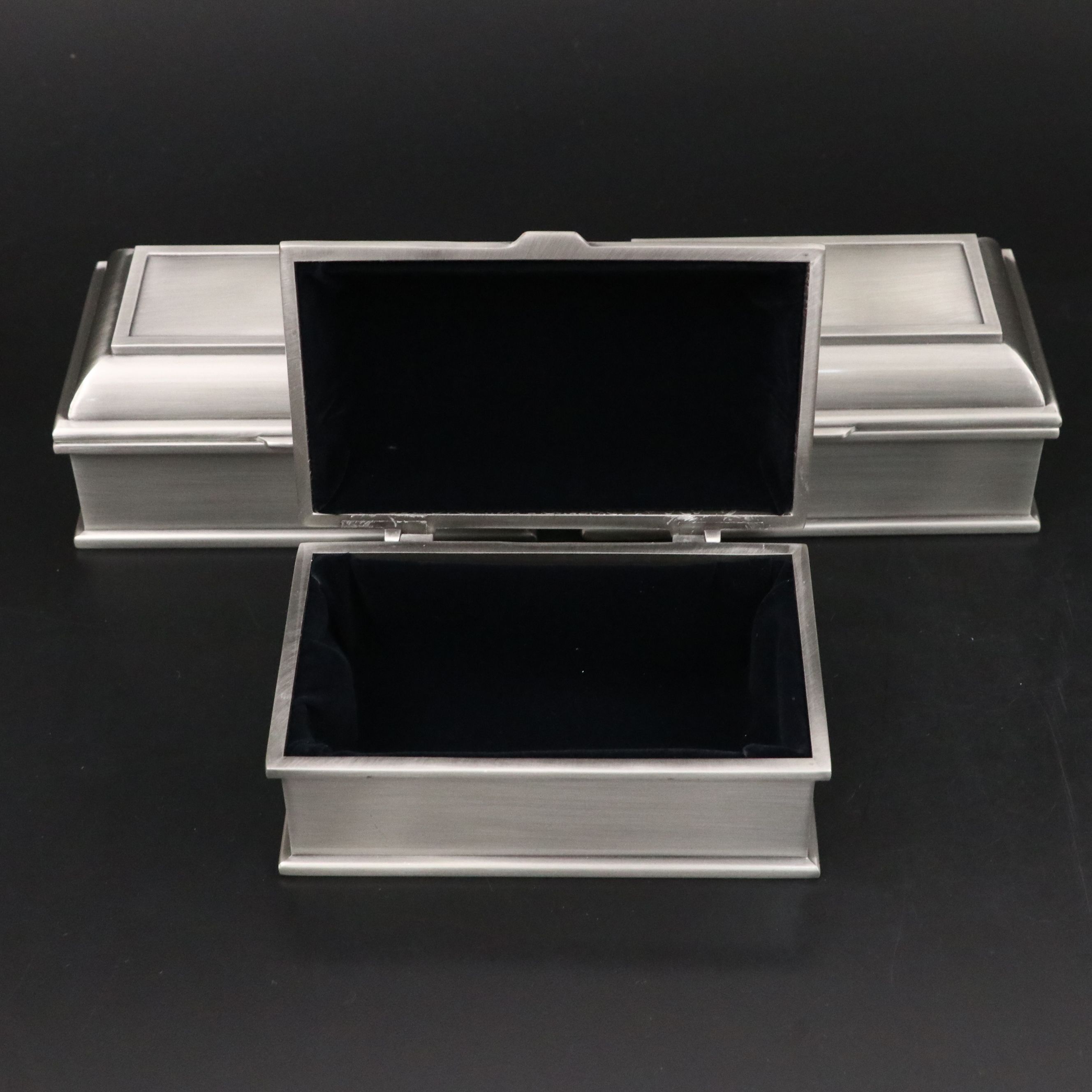 Assorted Metal Jewelry Boxes and Coin Banks