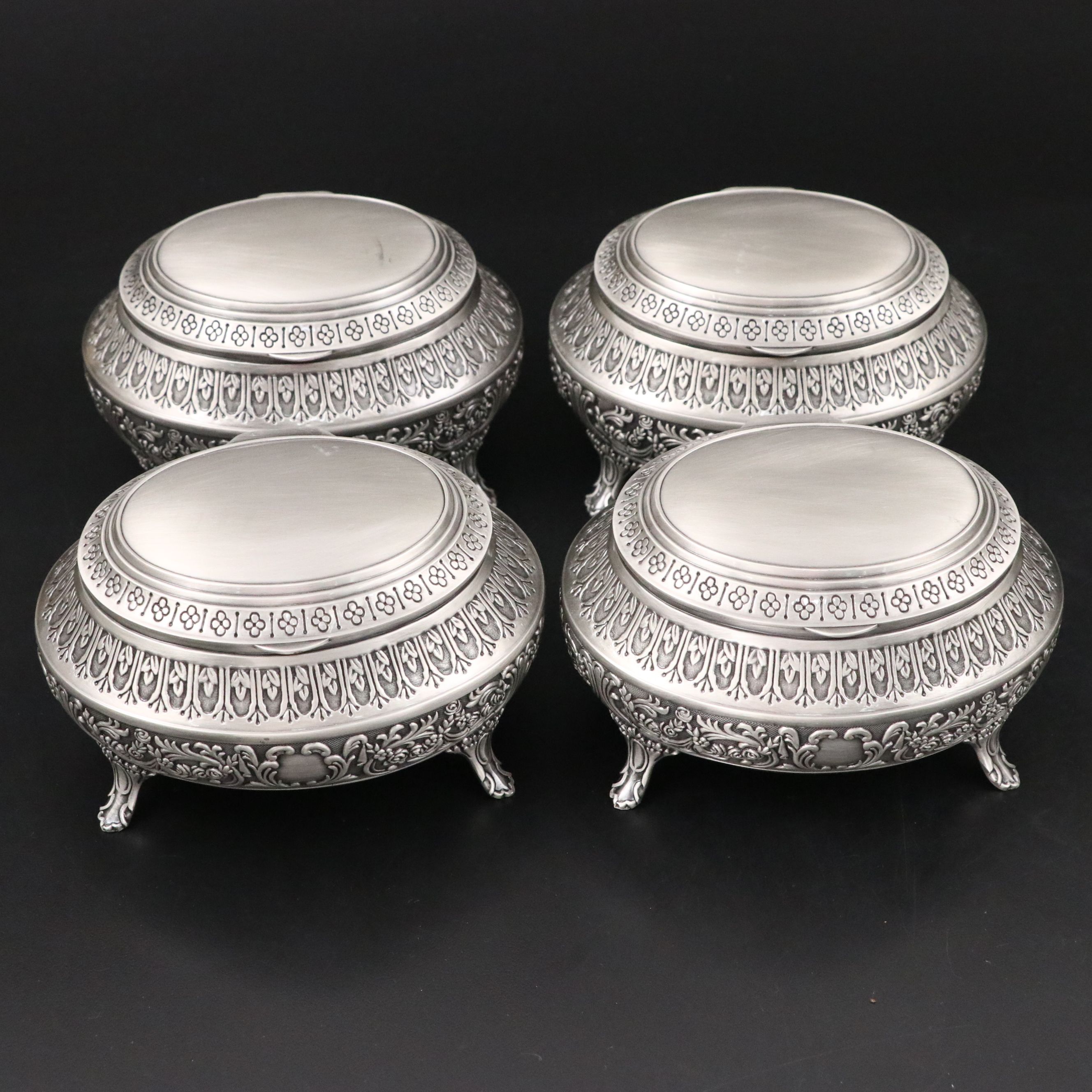 Assorted Metal Jewelry Boxes and Coin Banks