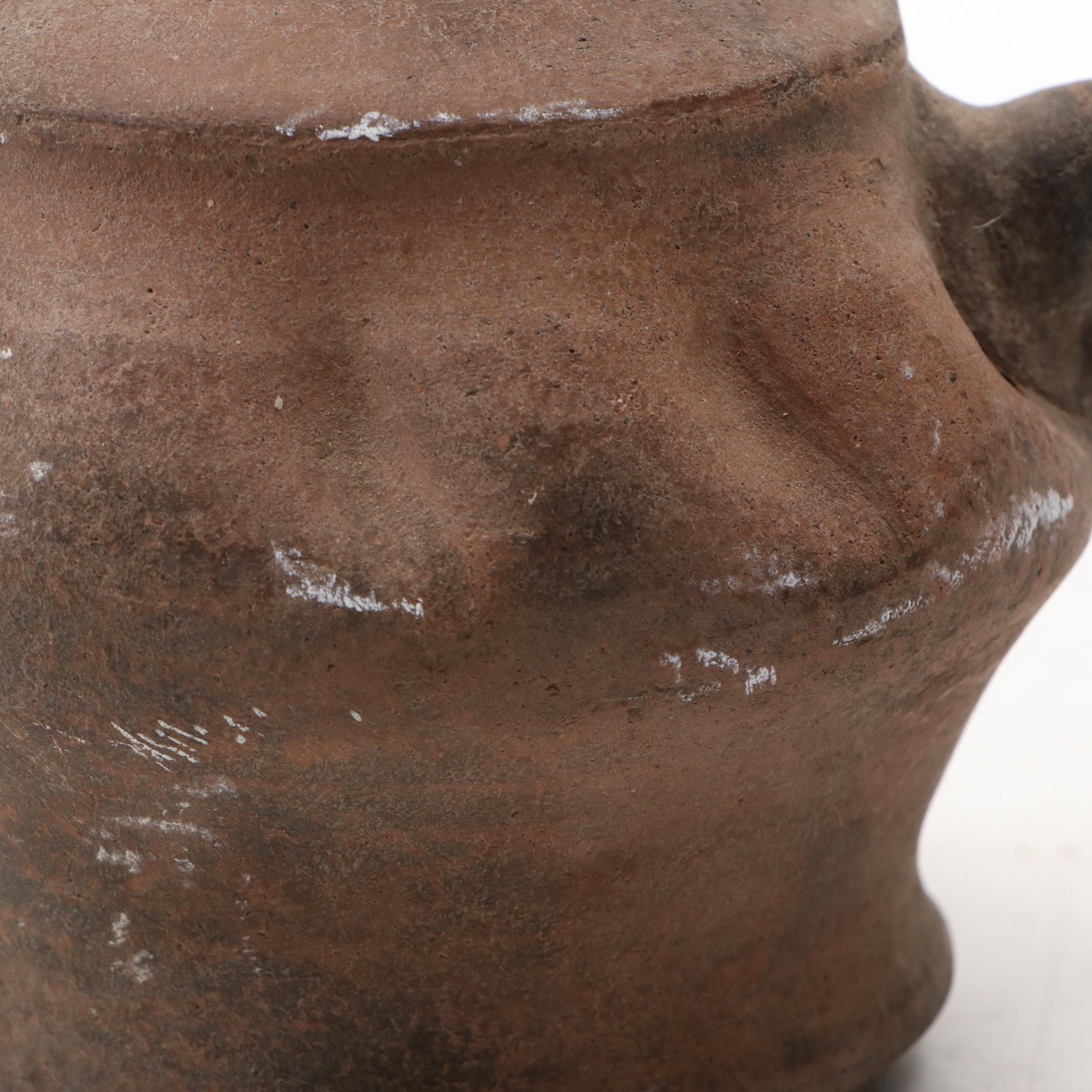 Terracotta Effigy Vessel