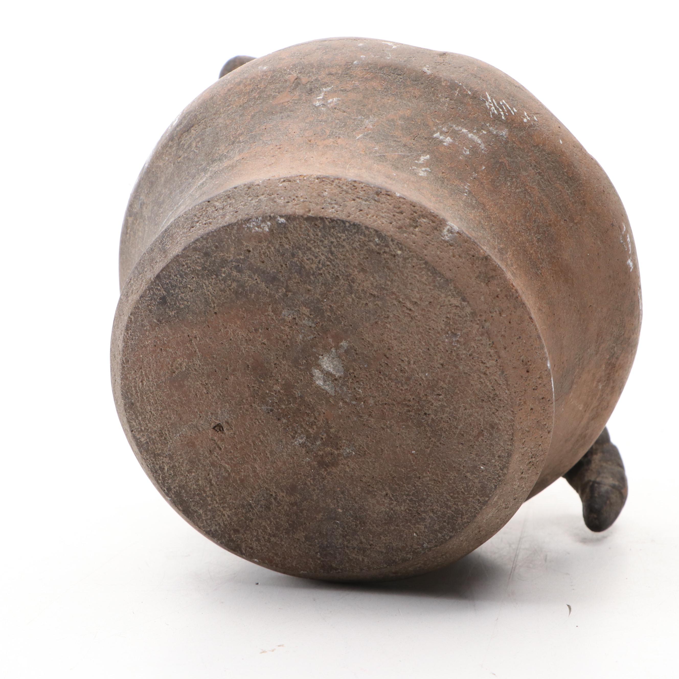 Terracotta Effigy Vessel