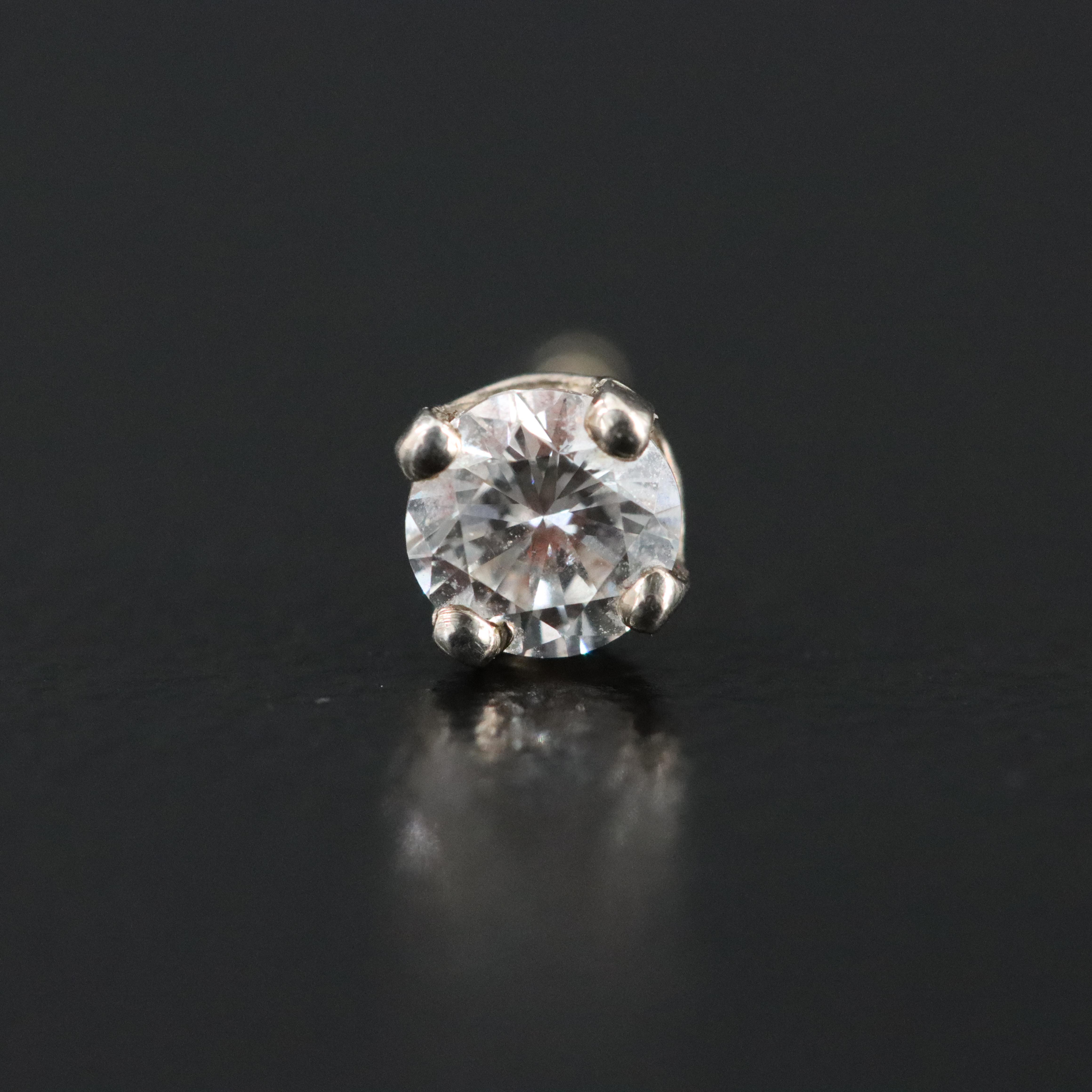 18K 0.38 CTW Diamond Stud Earrings