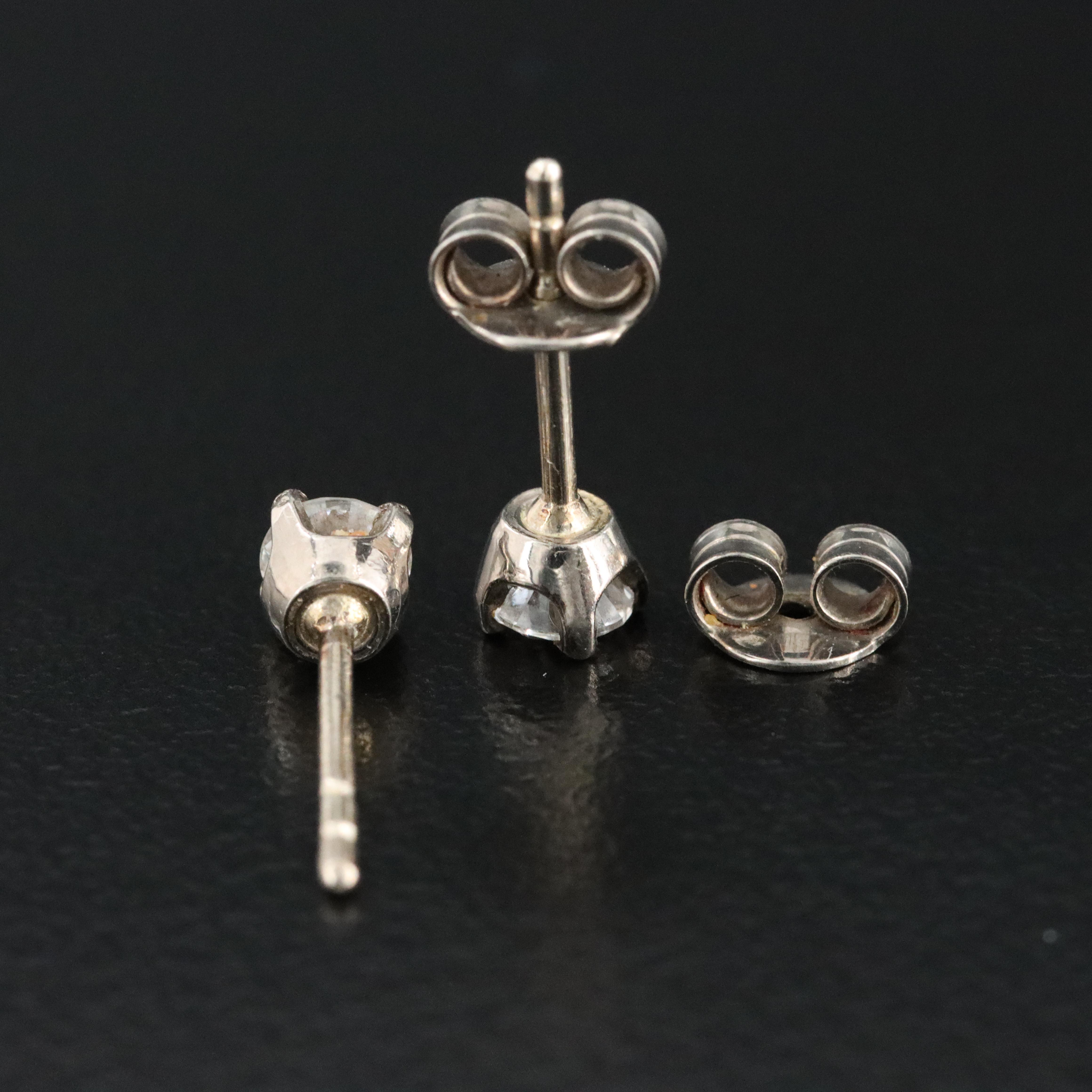18K 0.38 CTW Diamond Stud Earrings