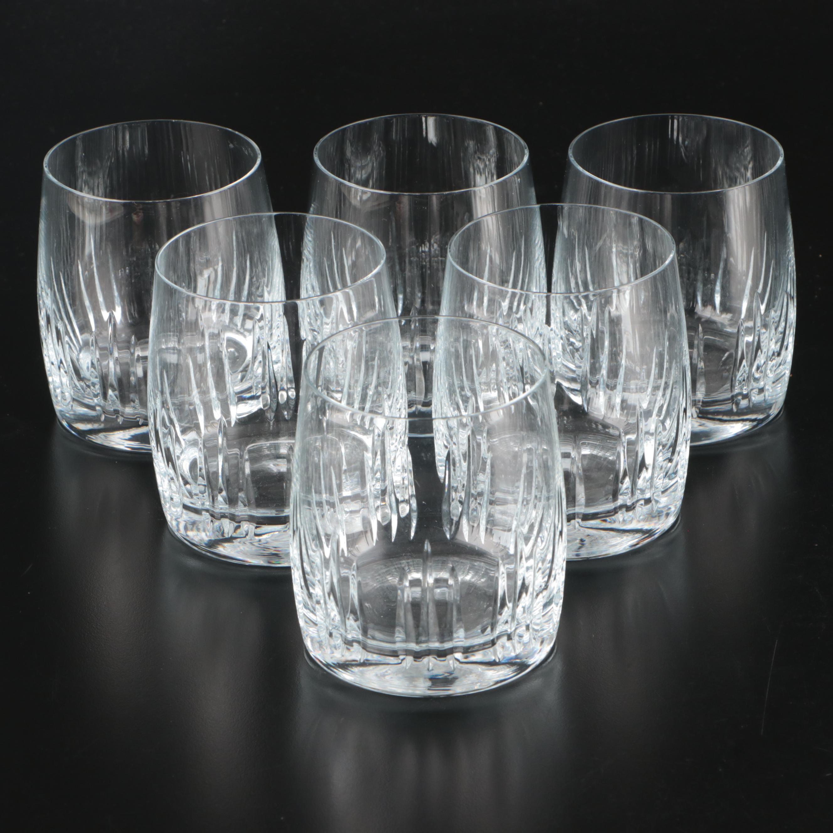 Bohemia "Edinburg" Cut Crystal Old Fashioned Glasses