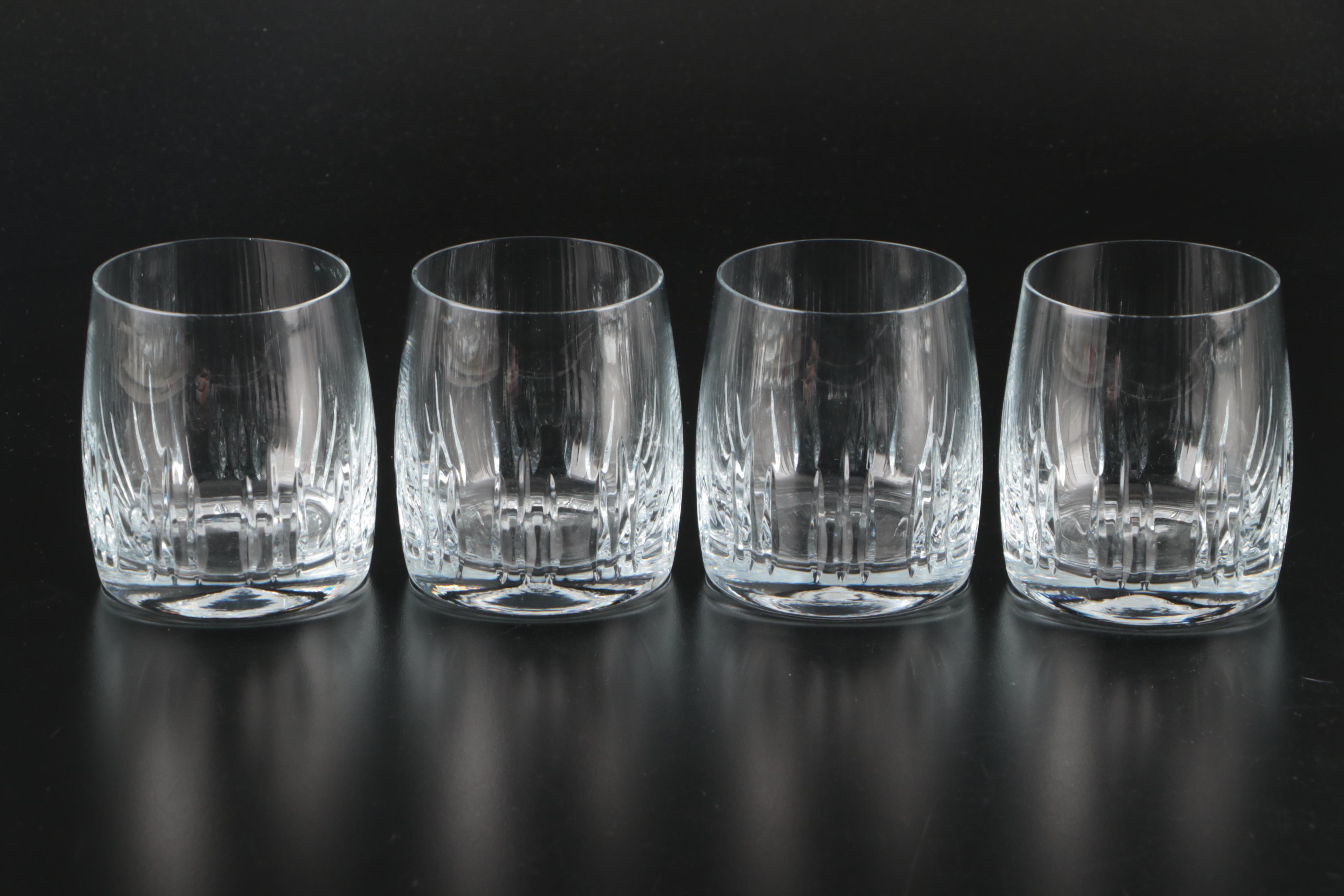 Bohemia "Edinburg" Cut Crystal Old Fashioned Glasses