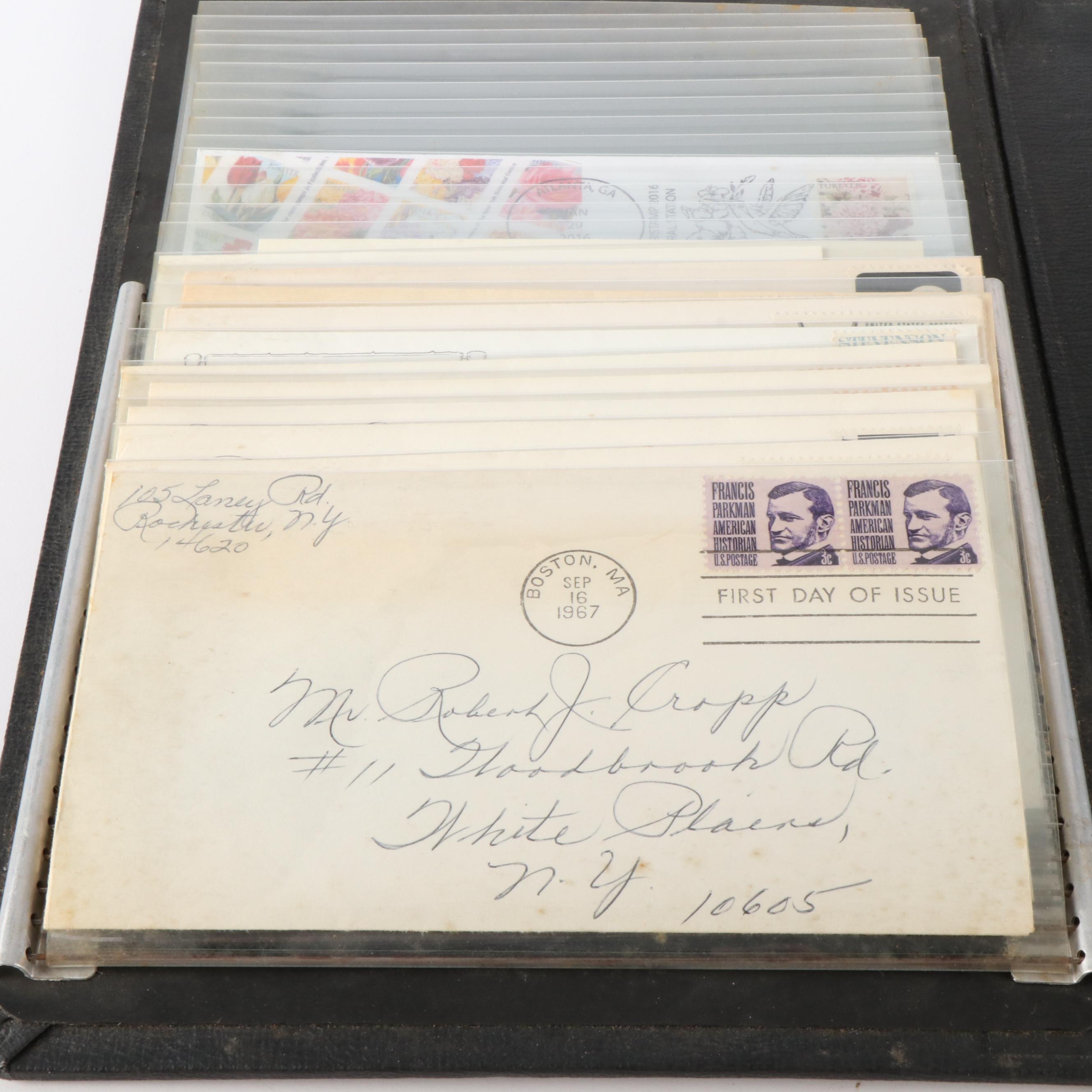 Large Group of Vintage First Day Covers, U.S. and Canada