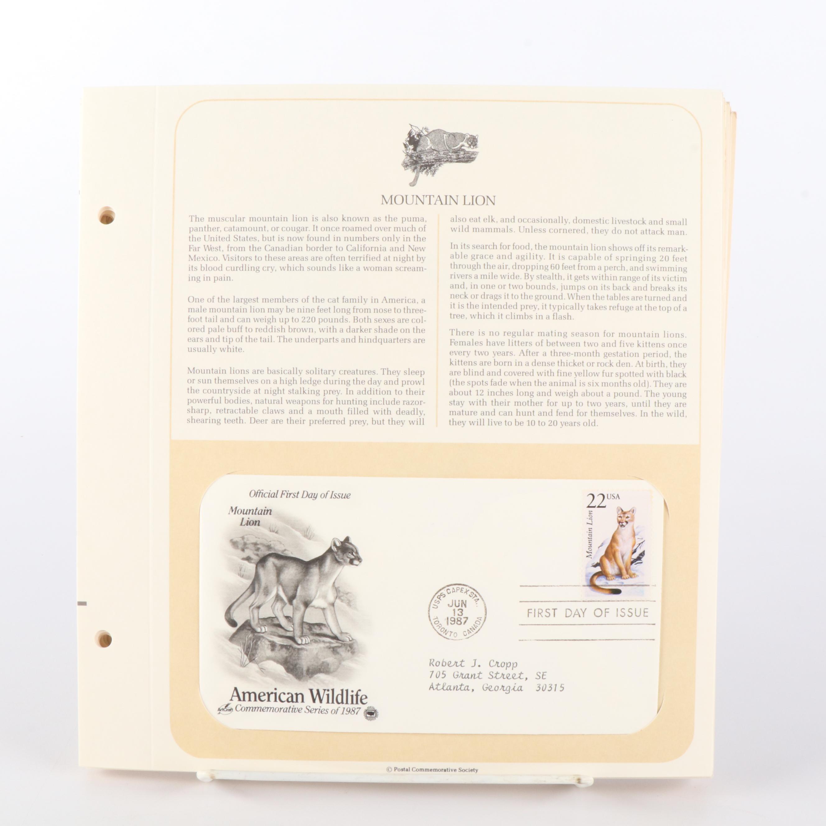 Large Group of Vintage First Day Covers, U.S. and Canada