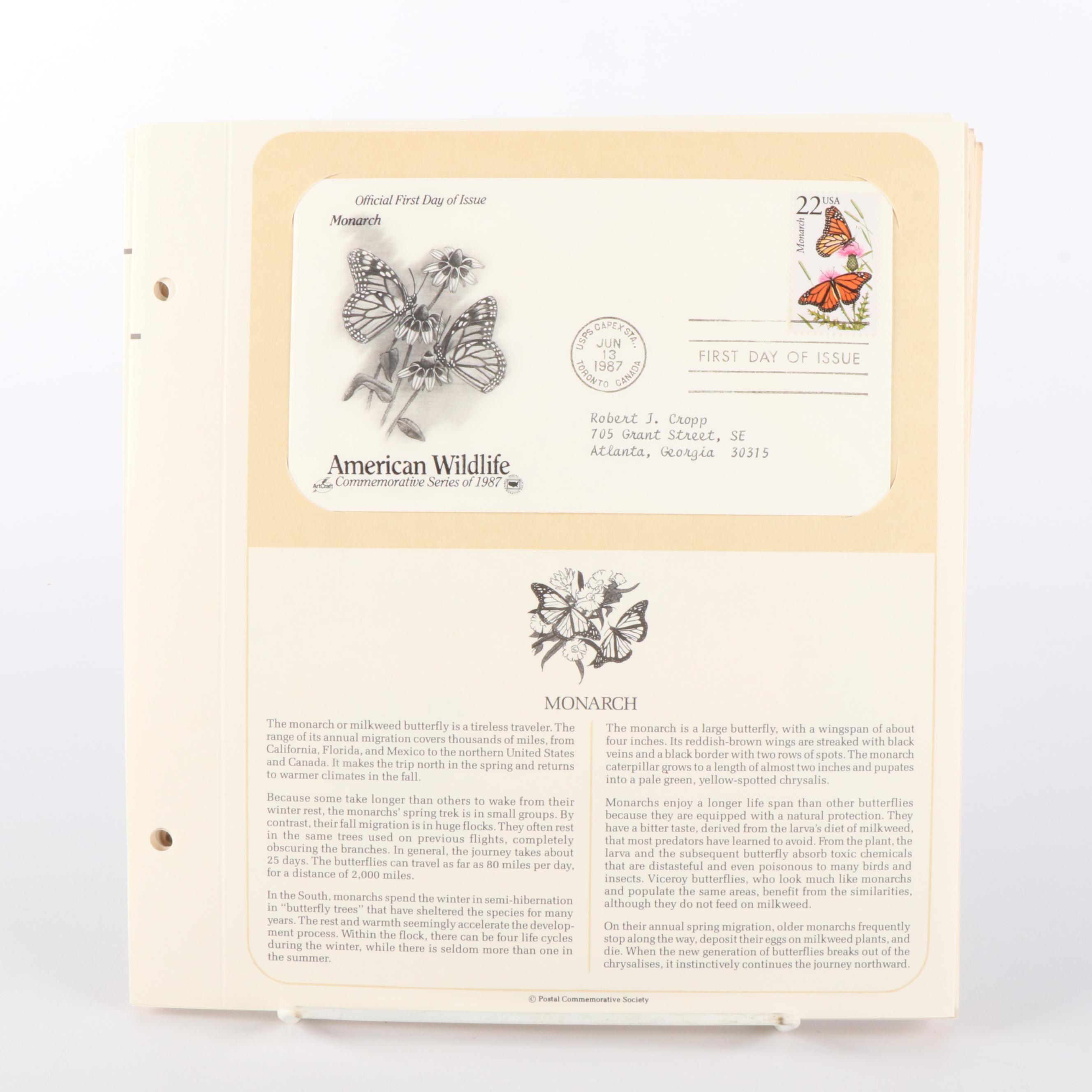 Large Group of Vintage First Day Covers, U.S. and Canada