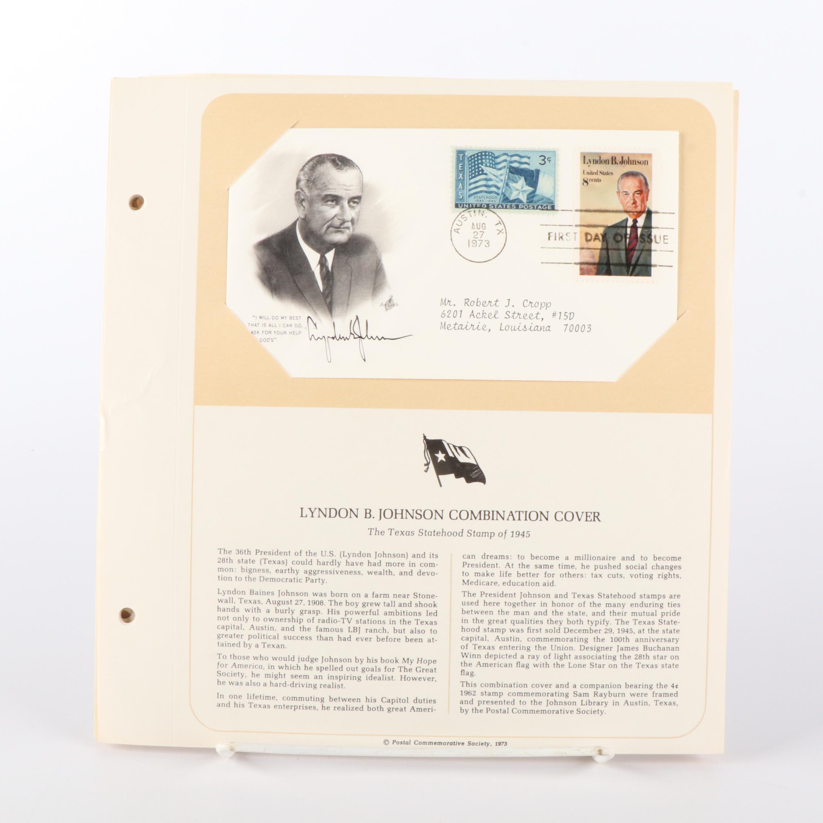 Large Group of Vintage First Day Covers, U.S. and Canada