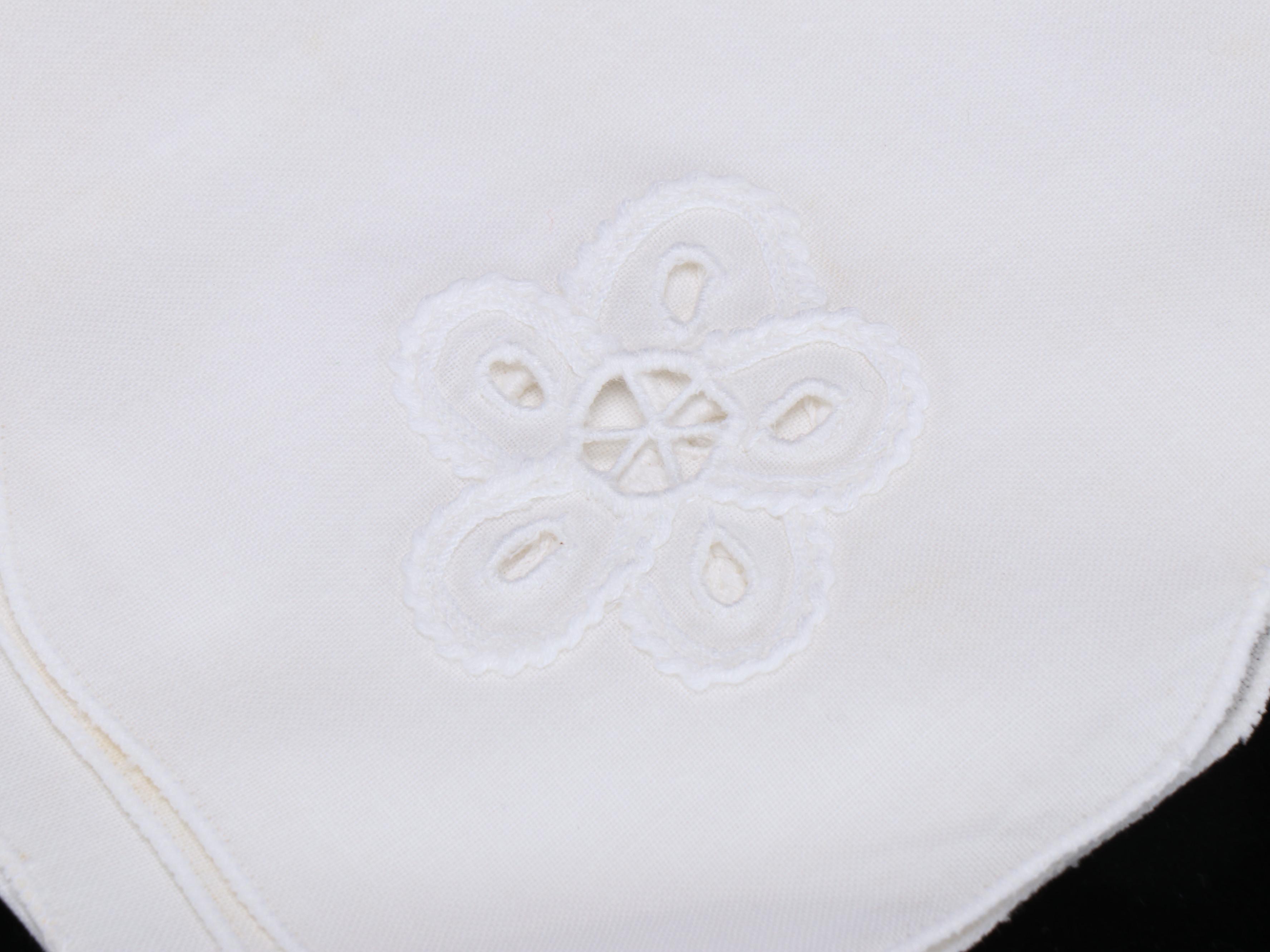 White, Floral and Other Table Linens