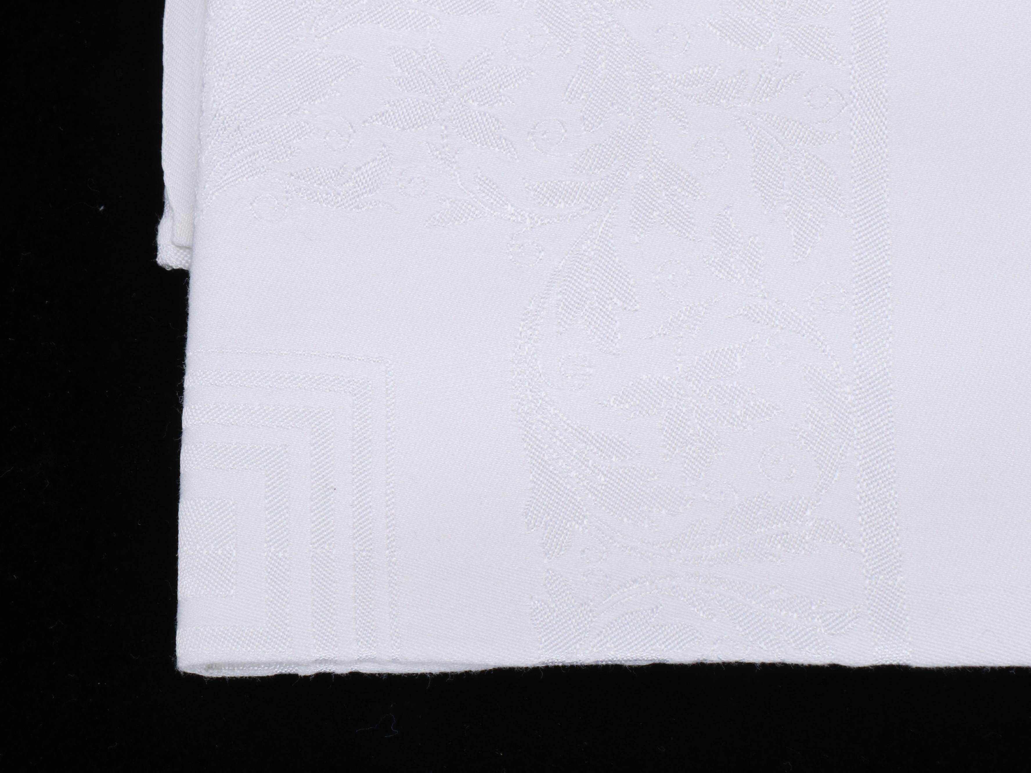 White, Floral and Other Table Linens