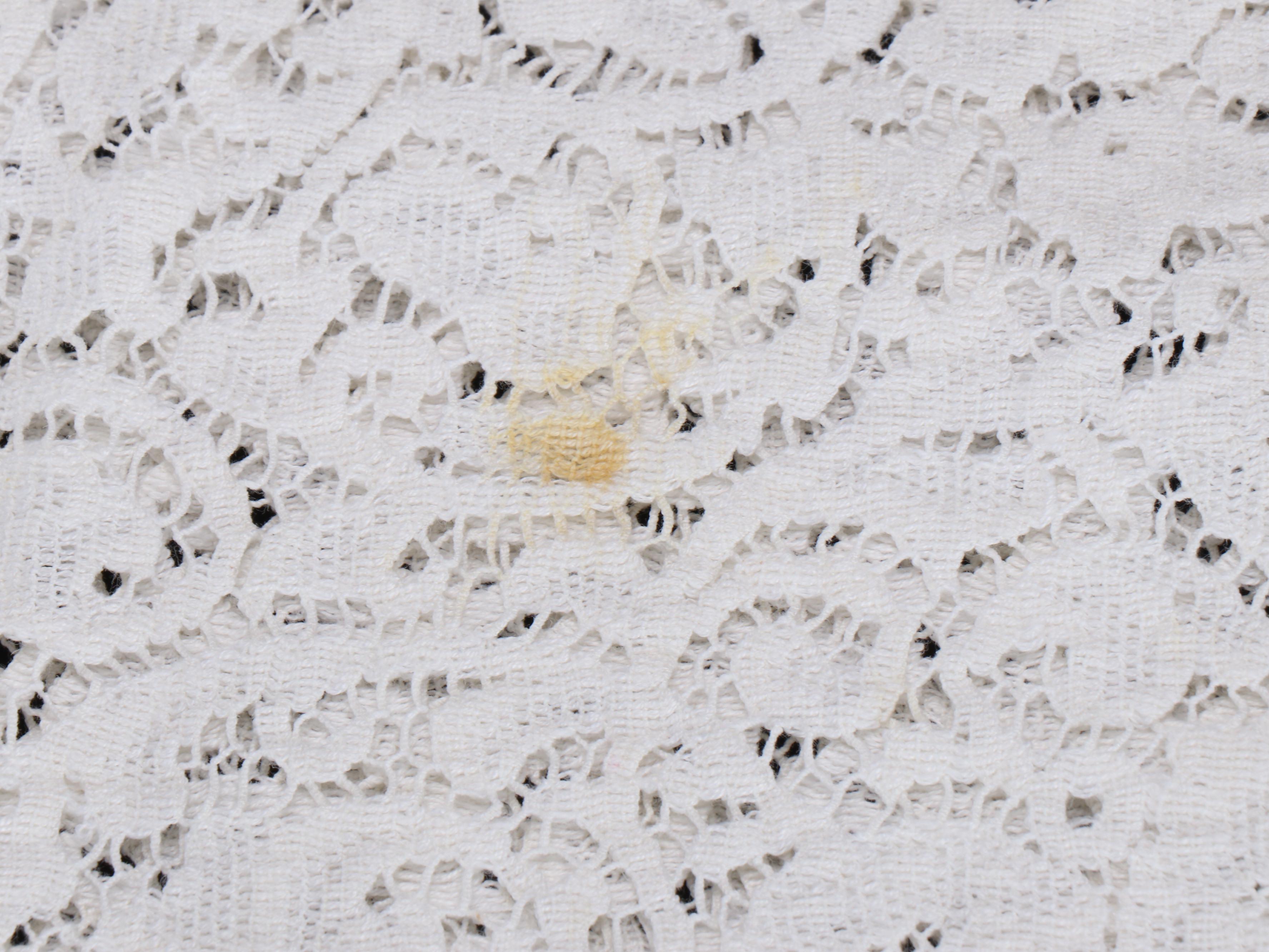 White, Floral and Other Table Linens