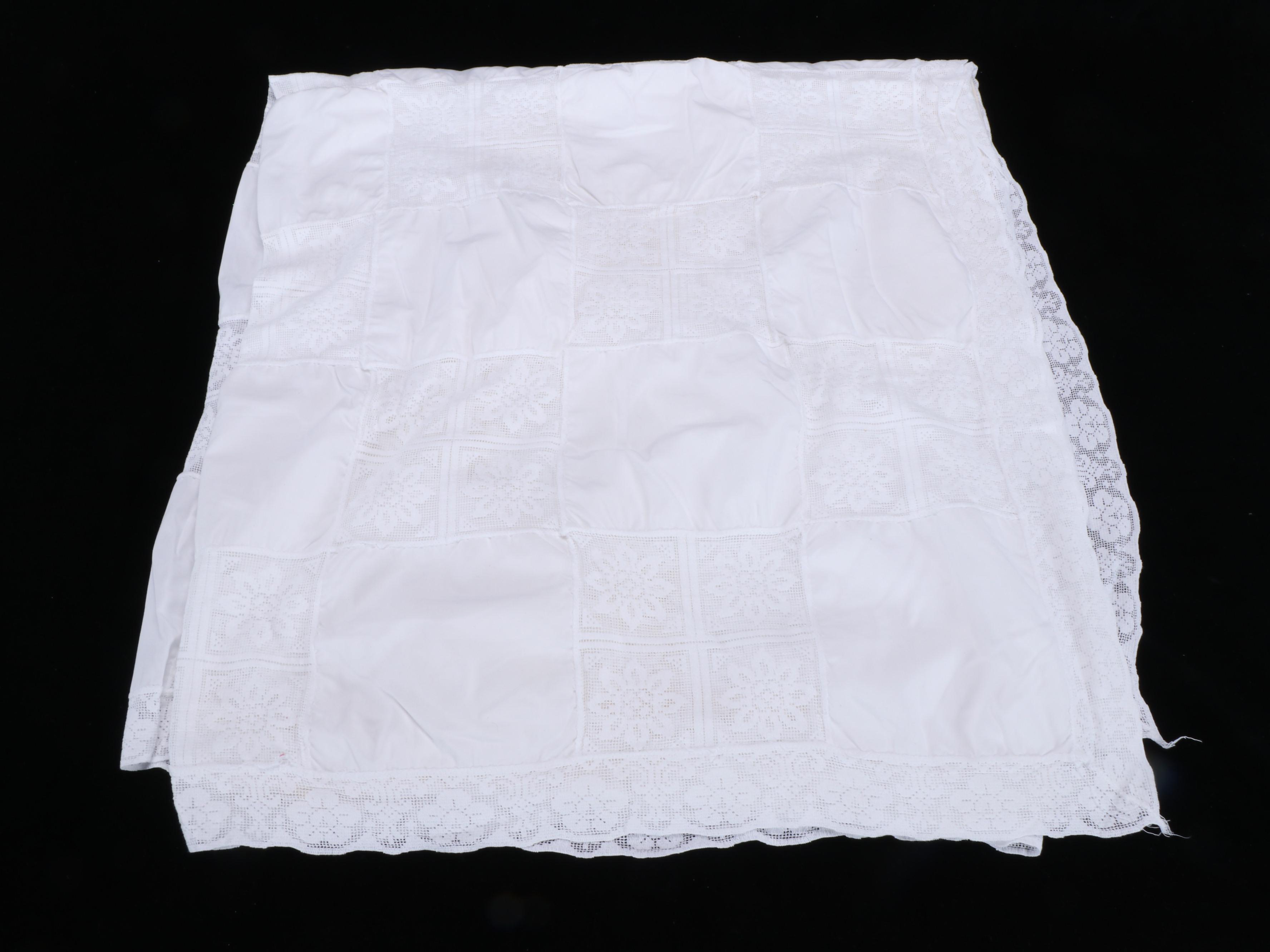 White, Floral and Other Table Linens