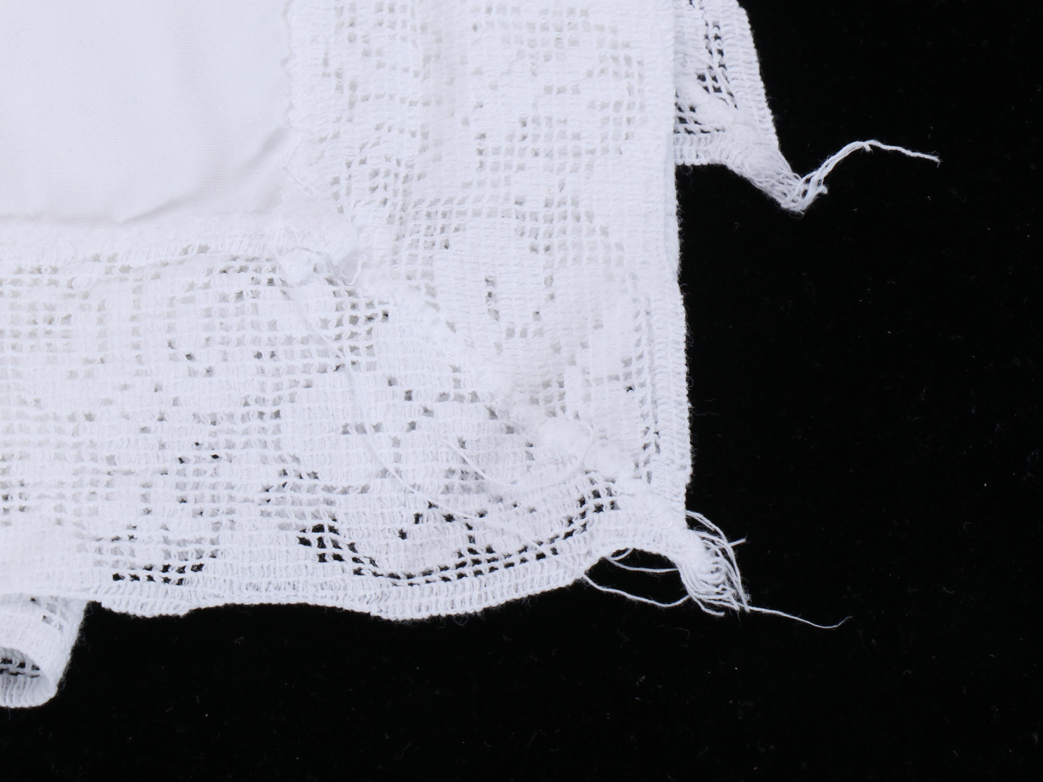 White, Floral and Other Table Linens