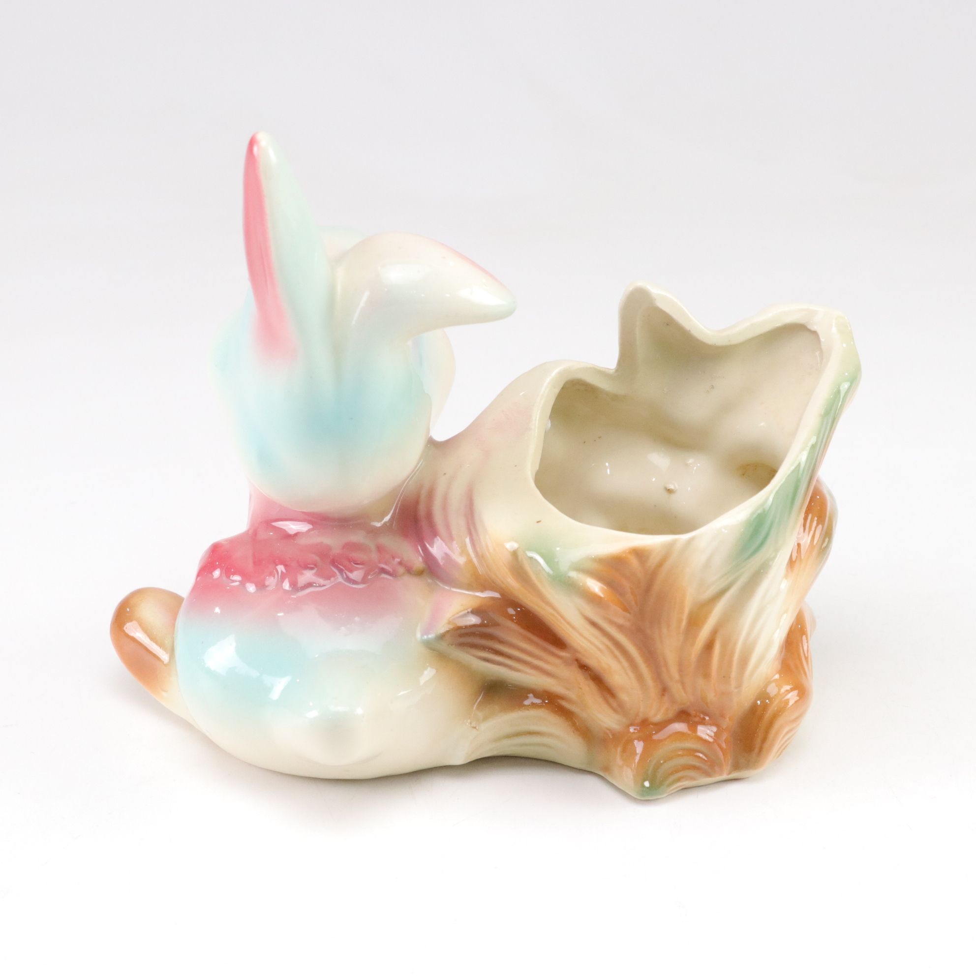 Disney's "Thumper" Porcelain Vase & Other Hand-Painted Bunny Planters