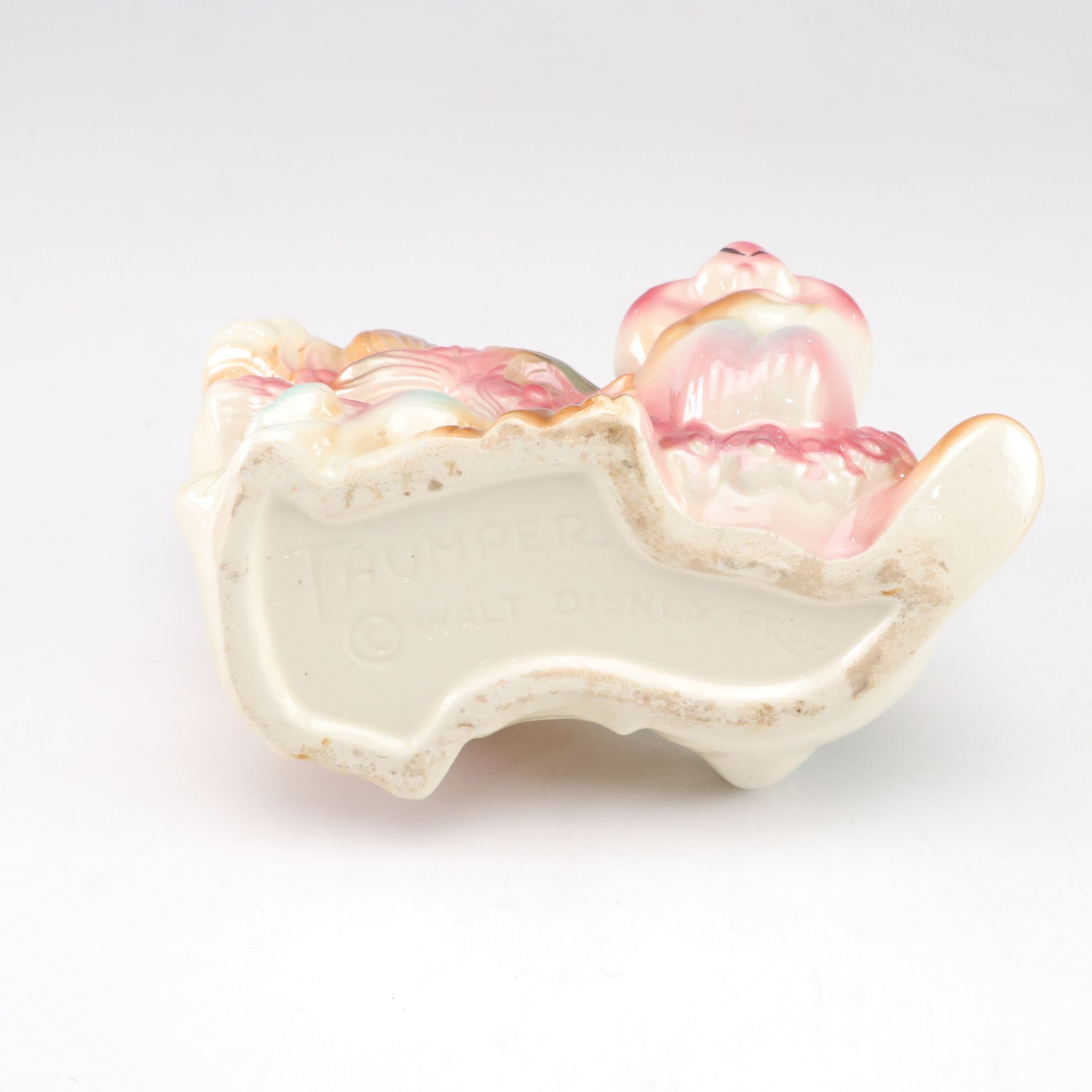 Disney's "Thumper" Porcelain Vase & Other Hand-Painted Bunny Planters