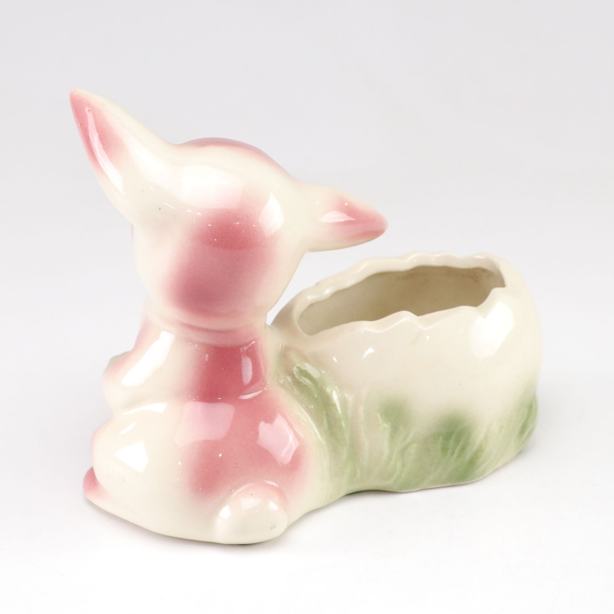 Disney's "Thumper" Porcelain Vase & Other Hand-Painted Bunny Planters