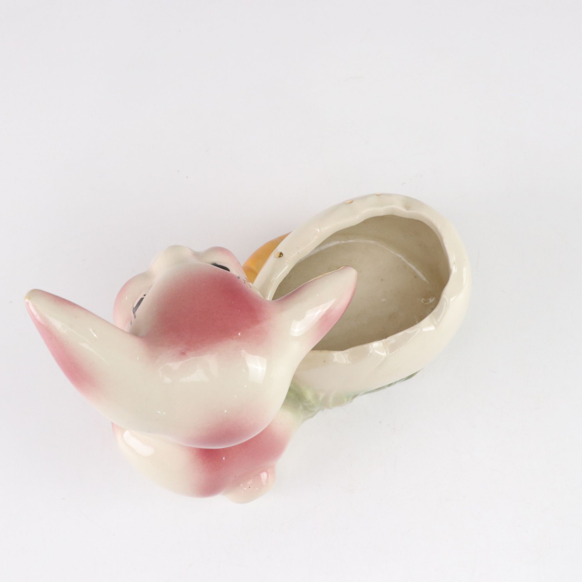 Disney's "Thumper" Porcelain Vase & Other Hand-Painted Bunny Planters