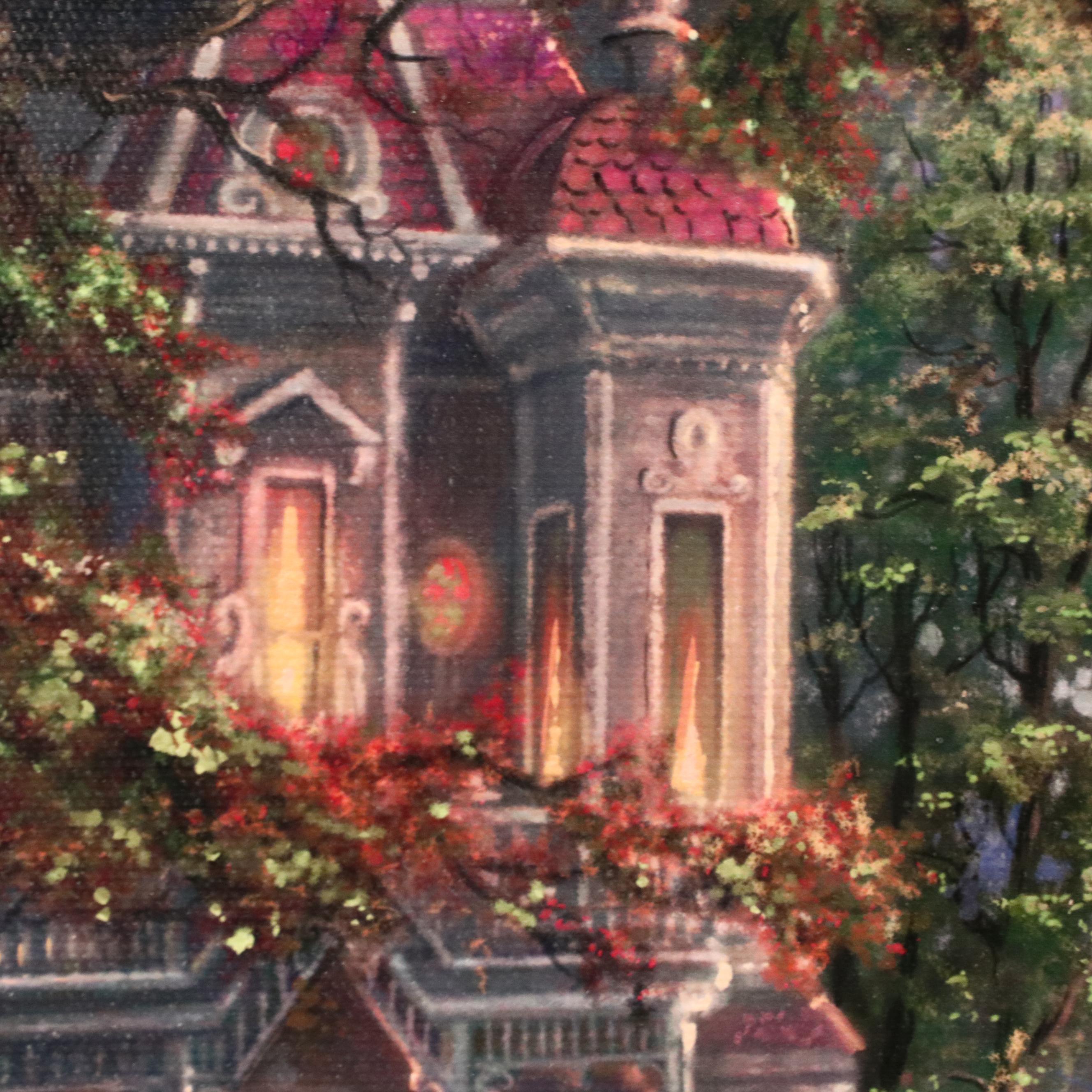 Thomas Kinkade Co. and Disney Giclées of "Peter Pan" and "Lady and the Tramp"