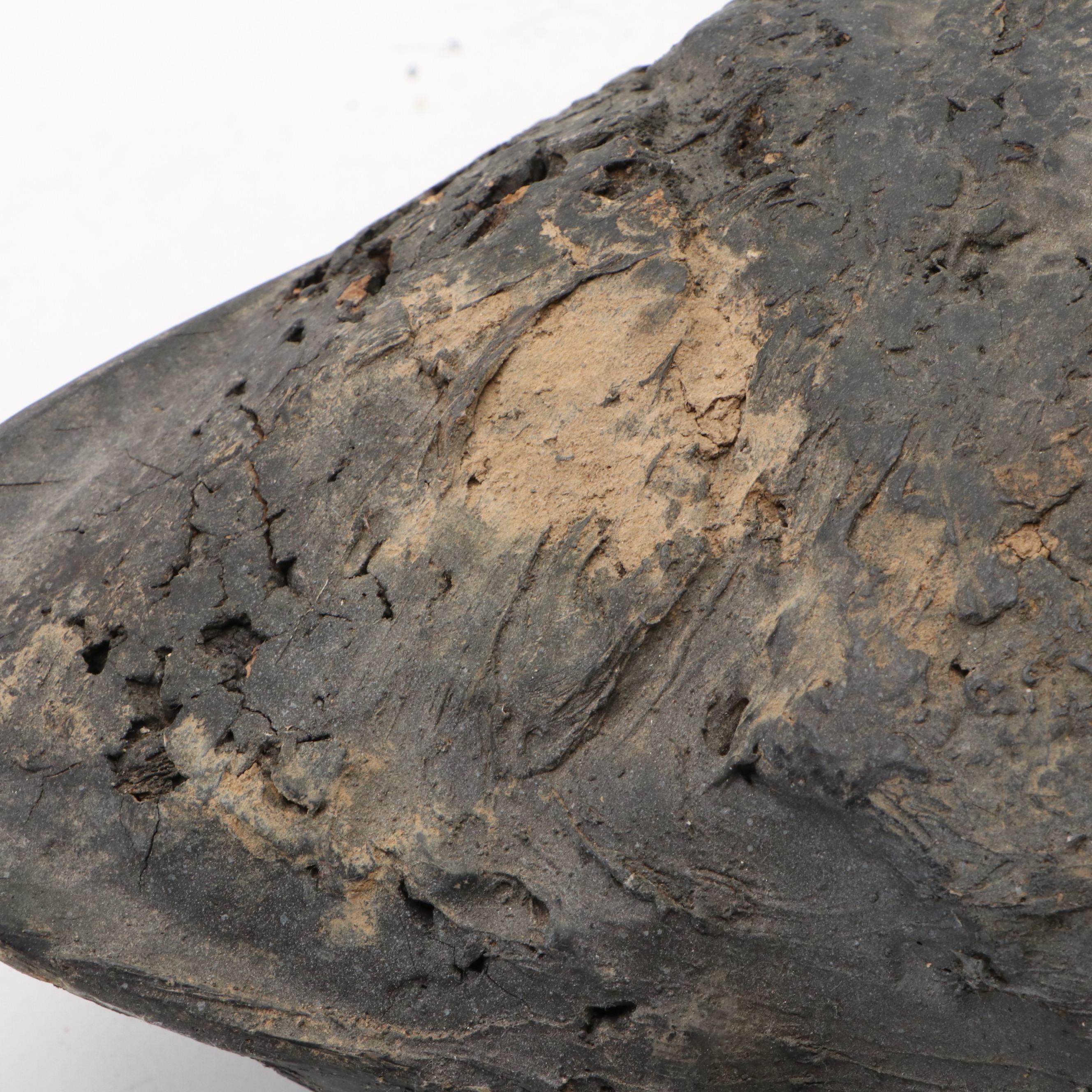 Carved and Painted Cork Duck Decoy, Antique