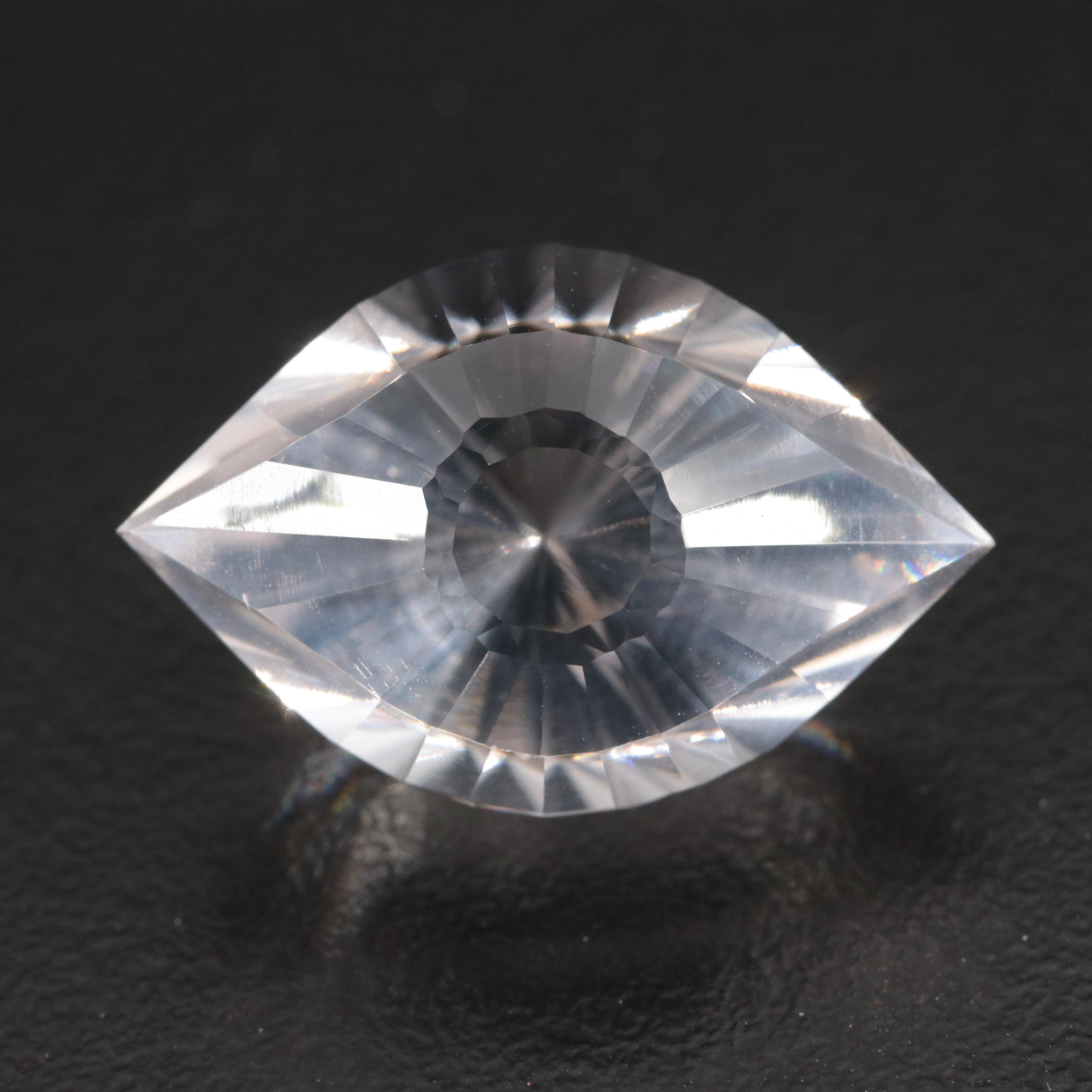 Loose 18.95 CT Rock Crystal Quartz