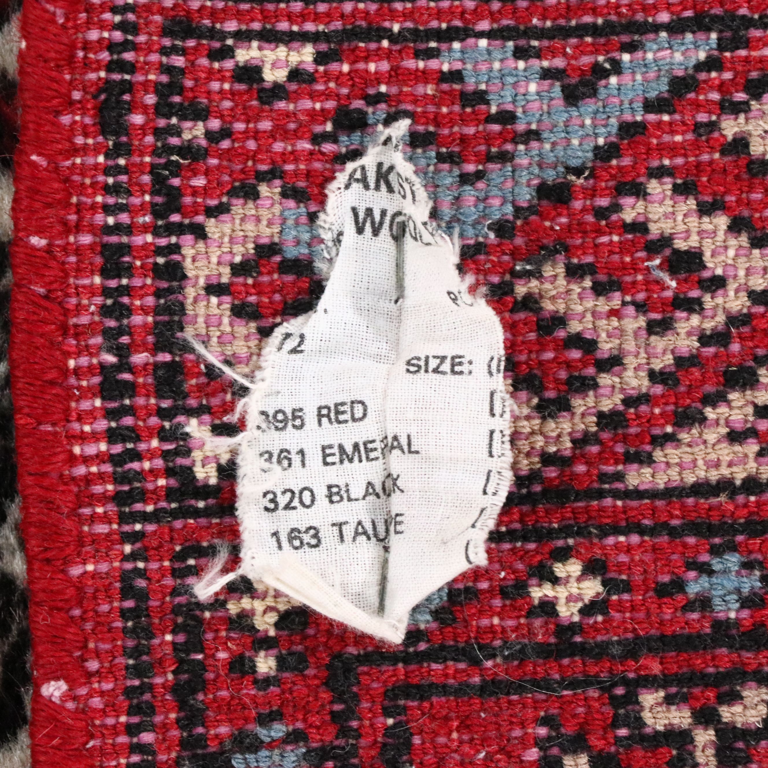 2' x 3'7 Hand-Knotted Pakistani Bokhara Accent Rug