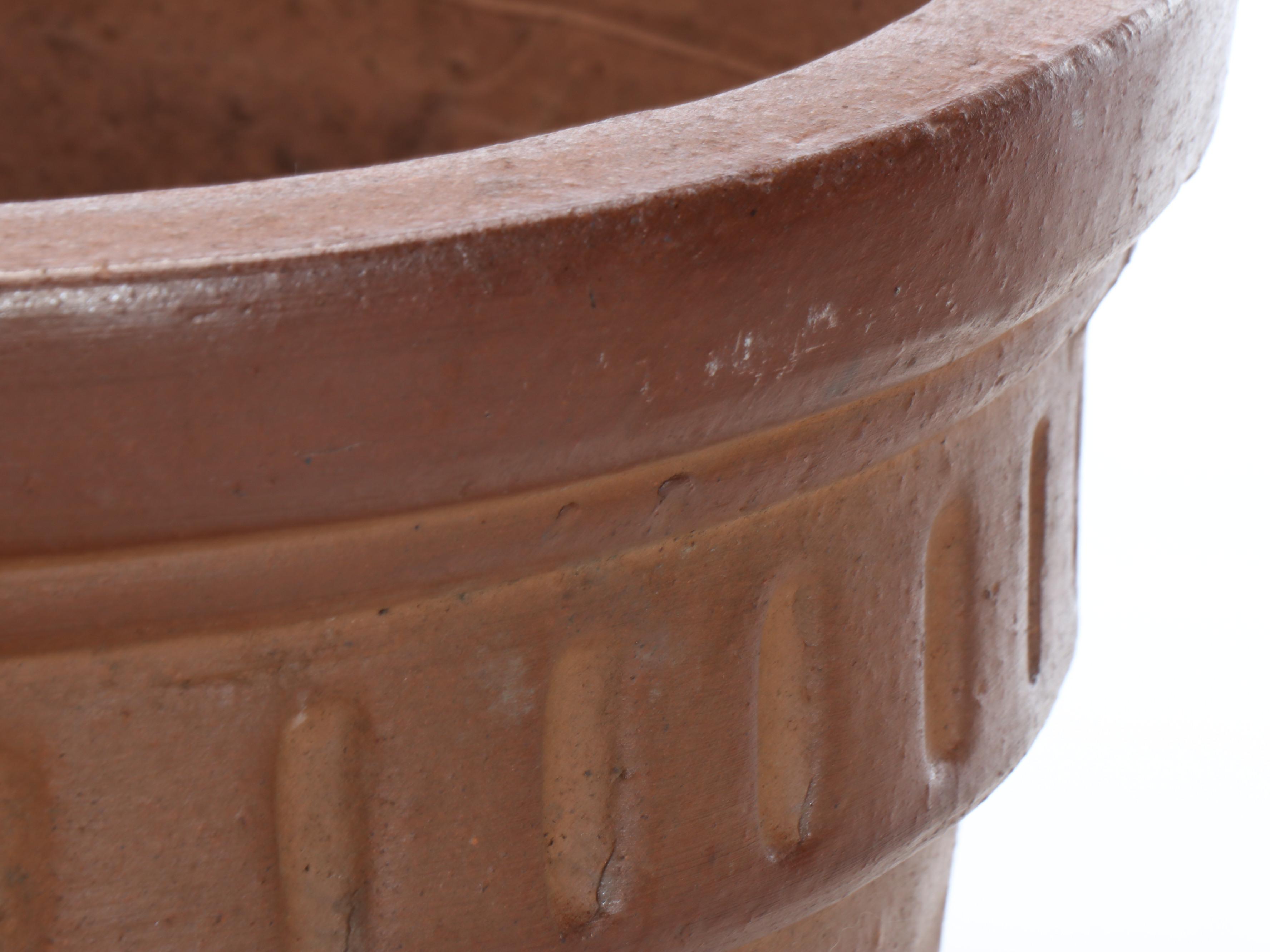 Terracotta Planter Pot and Lion Feet