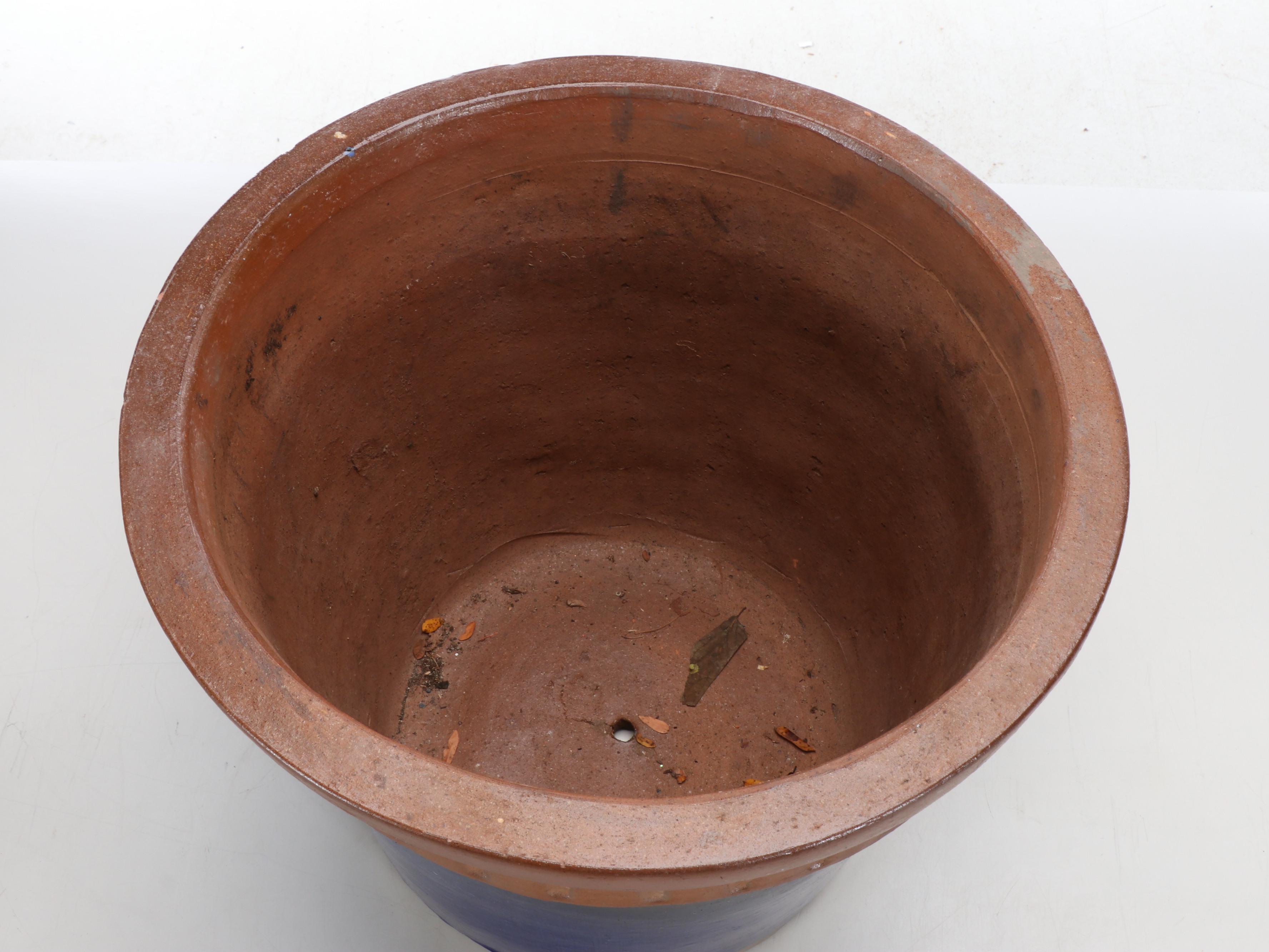 Terracotta Planter Pot and Lion Feet