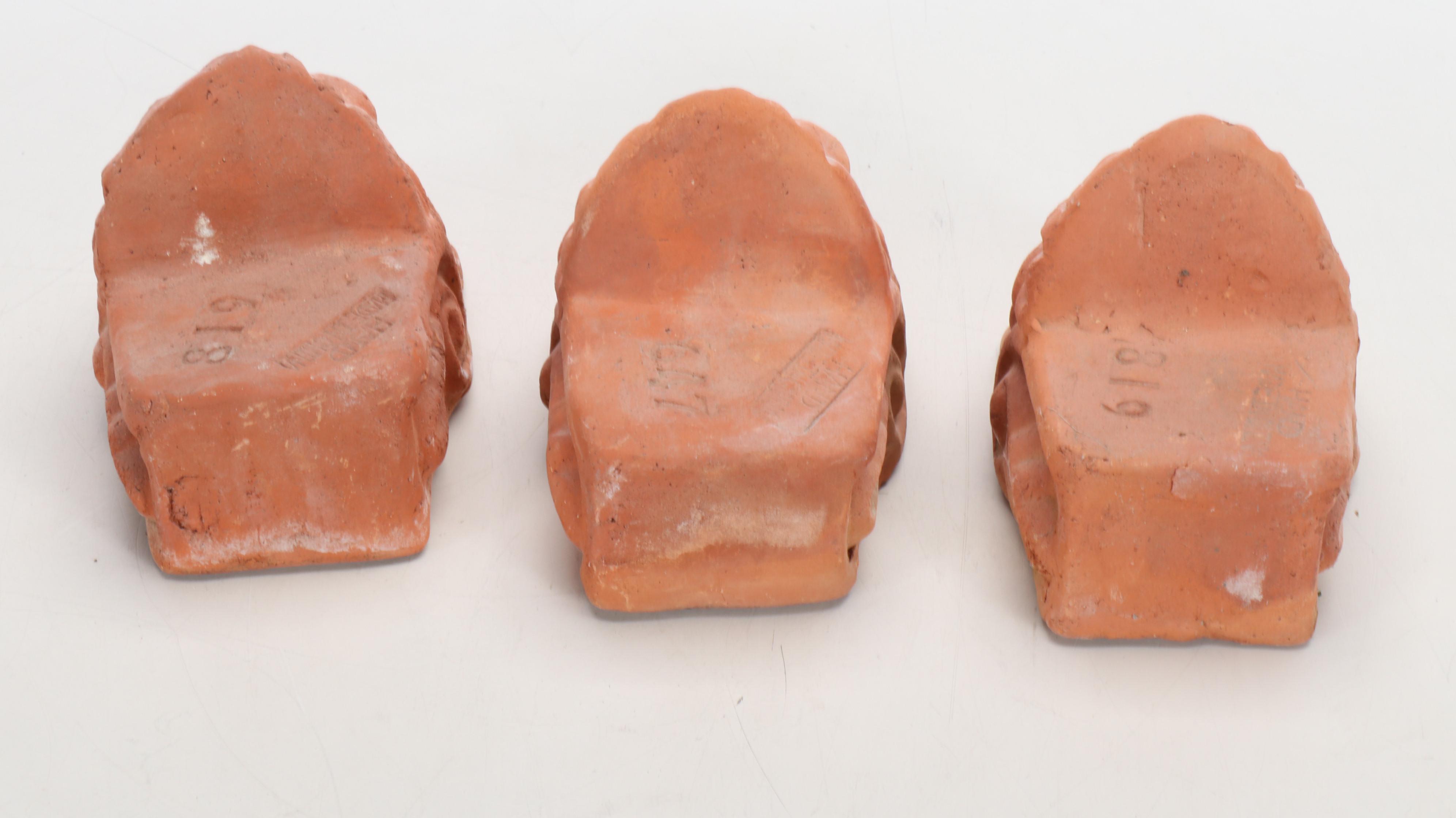 Terracotta Planter Pot and Lion Feet